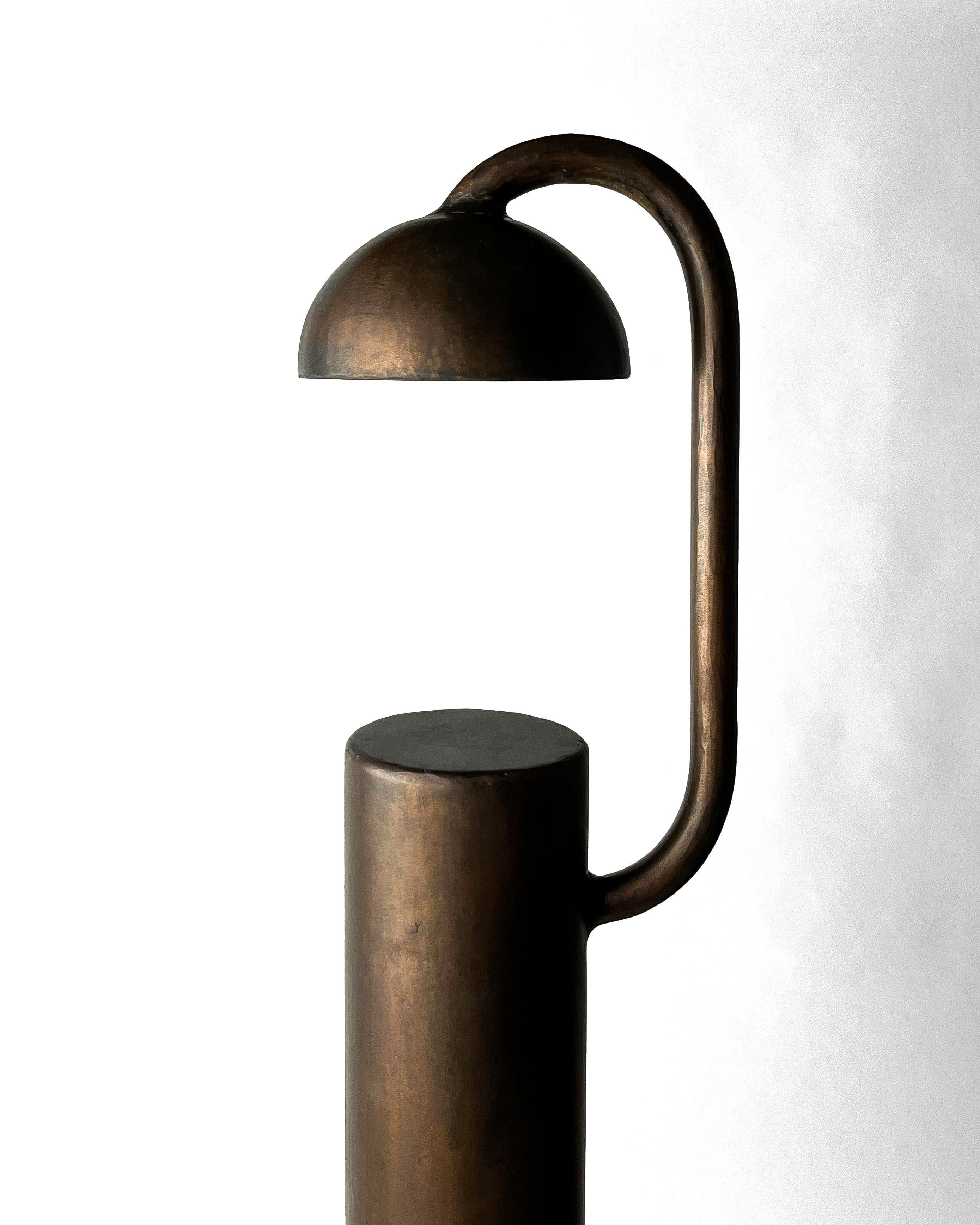 Post-Modern G Lamp by Cal Summers For Sale