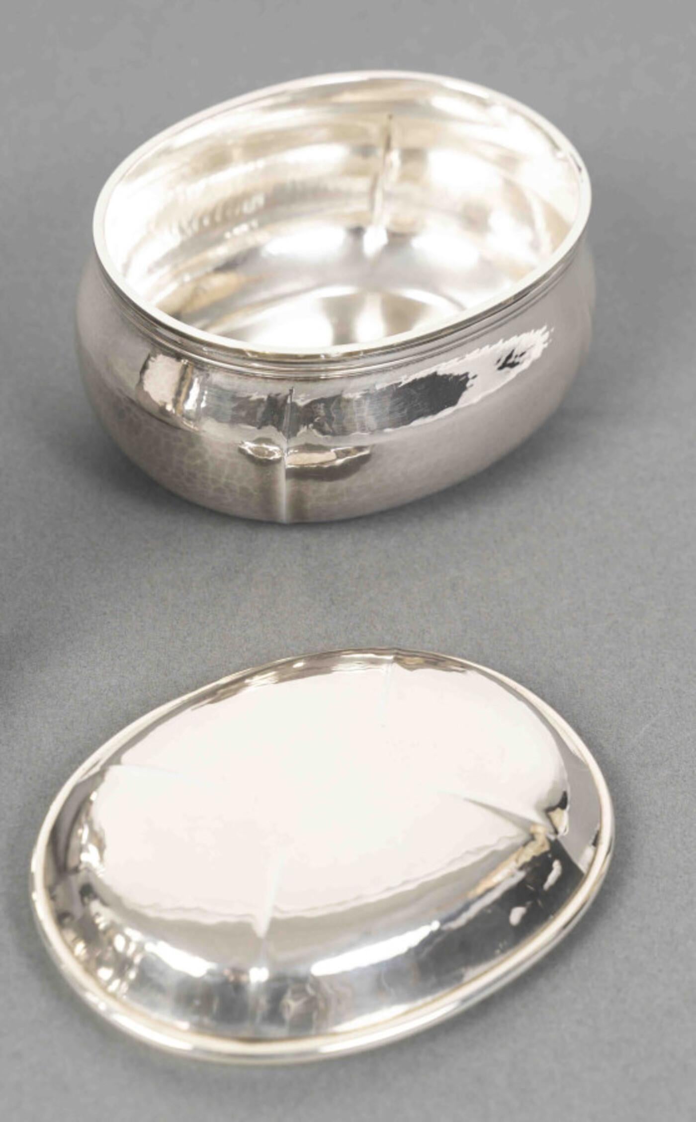 G. LECOMTE - Servizio da tè/caffè da 4 pezzi in argento massiccio, periodo ART DECO, 1925 in vendita 11
