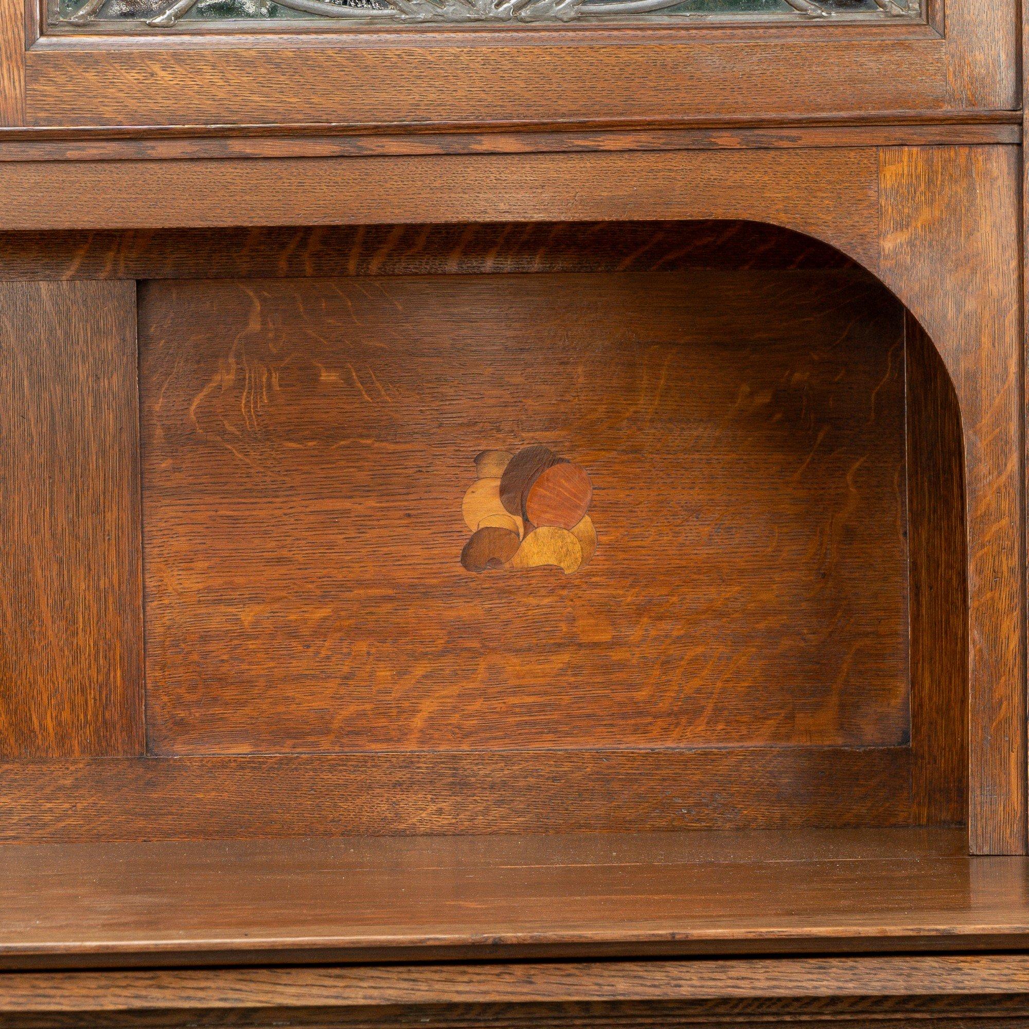 G. M. Ellwood, Credenza in stile Arts & Crafts Glasgow in Oak di Bath Cabinet Makers in vendita 6