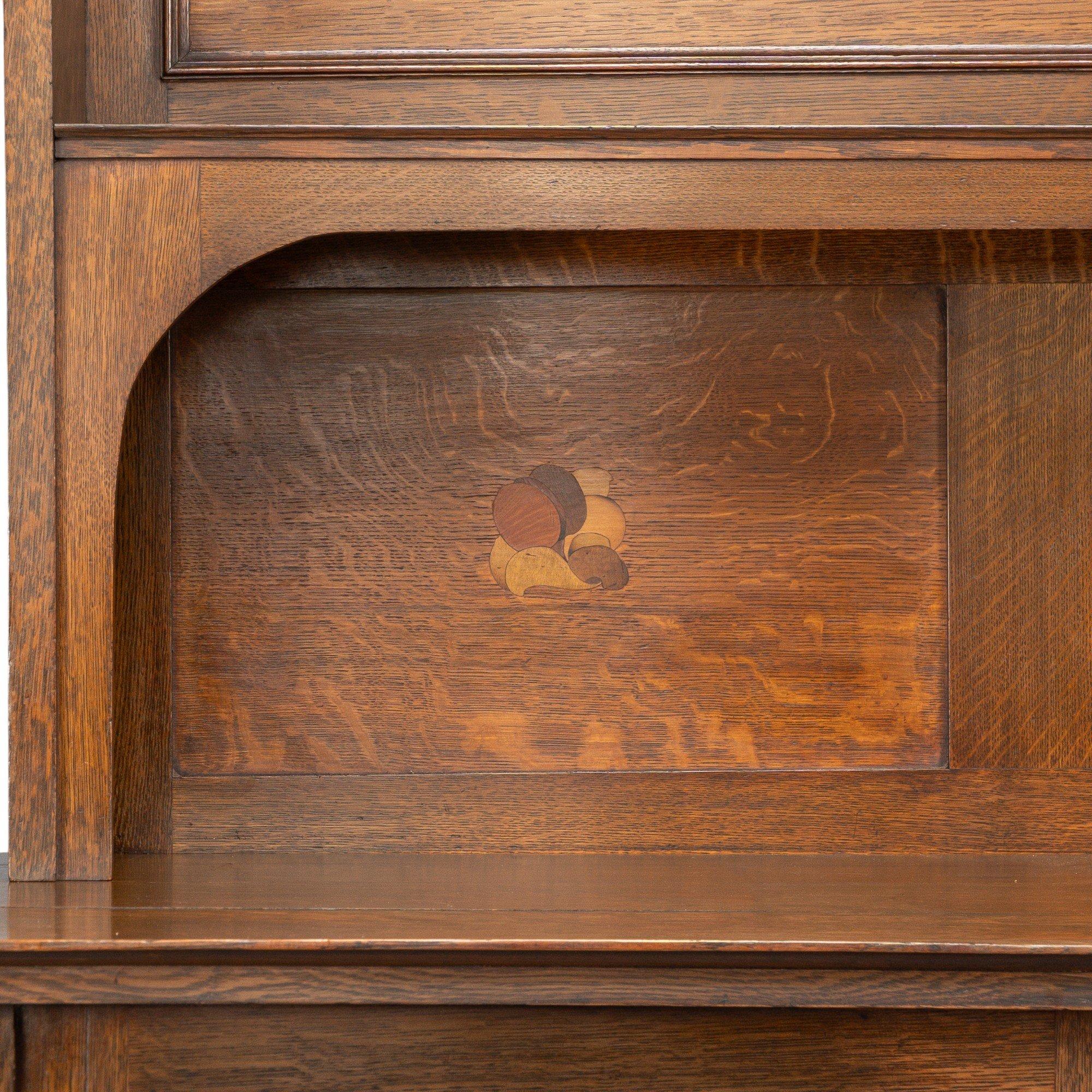 G. M. Ellwood, Credenza in stile Arts & Crafts Glasgow in Oak di Bath Cabinet Makers in vendita 8