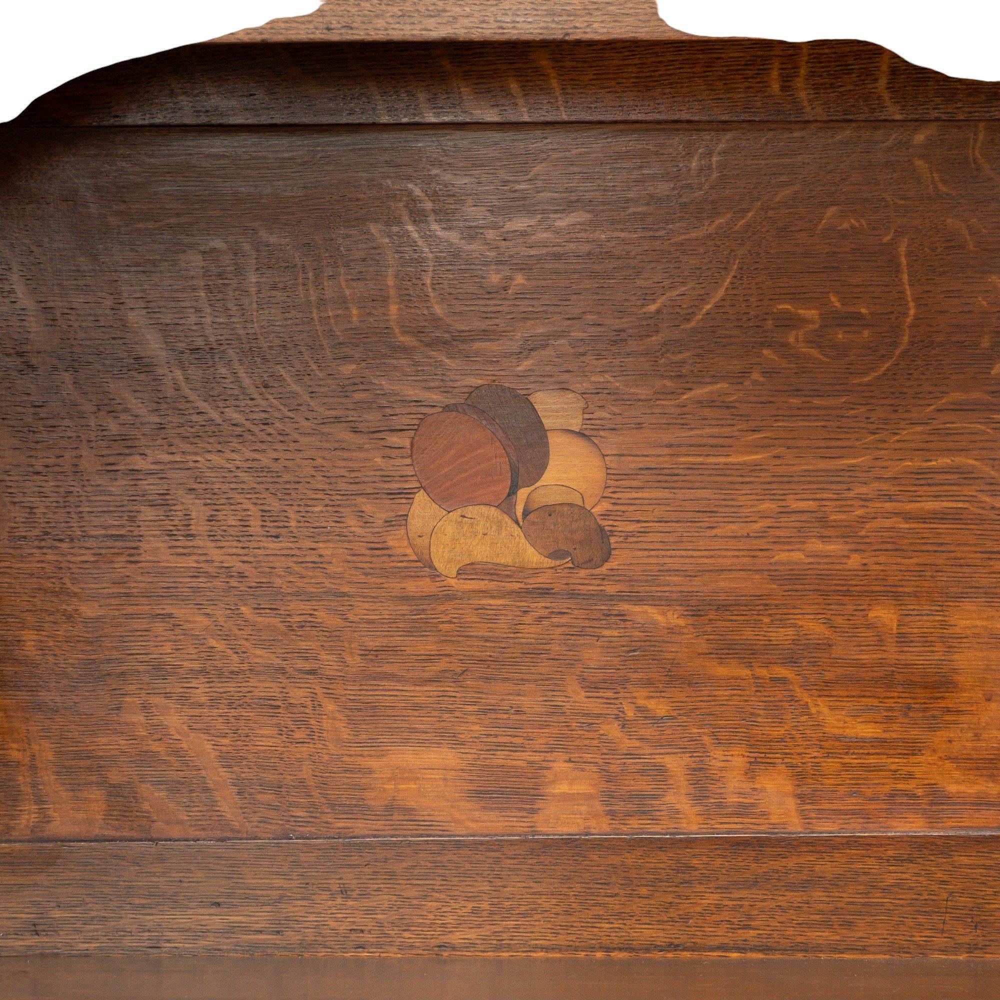 G. M. Ellwood, Credenza in stile Arts & Crafts Glasgow in Oak di Bath Cabinet Makers in vendita 9