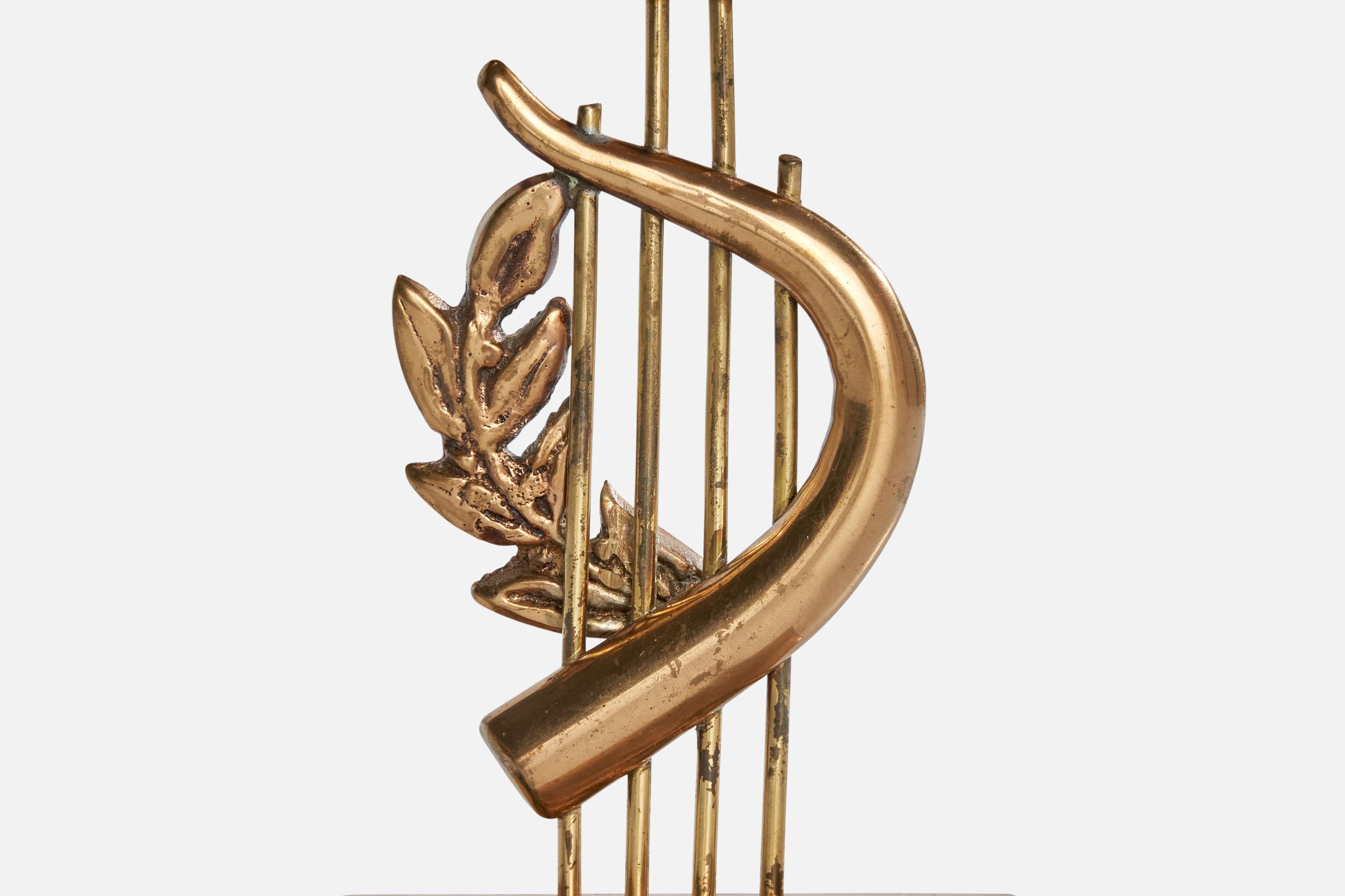 G. Magnusson Design, Candeliere, ottone, Svezia, 1974 in vendita 2