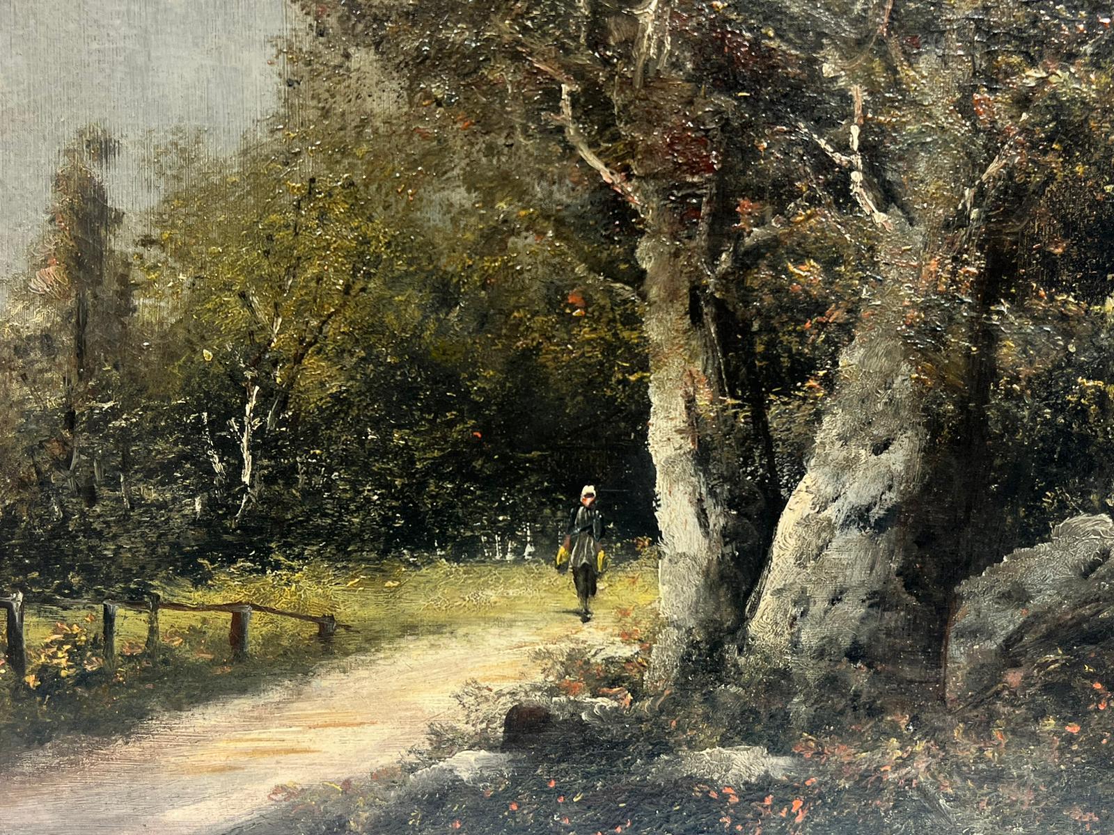 G. Pichon, French late 19th century 
oil on canvas, unframed
signed 
canvas: 20 x 25 inches

provenance: private collection, France
The painting is in very good and presentable condition.

