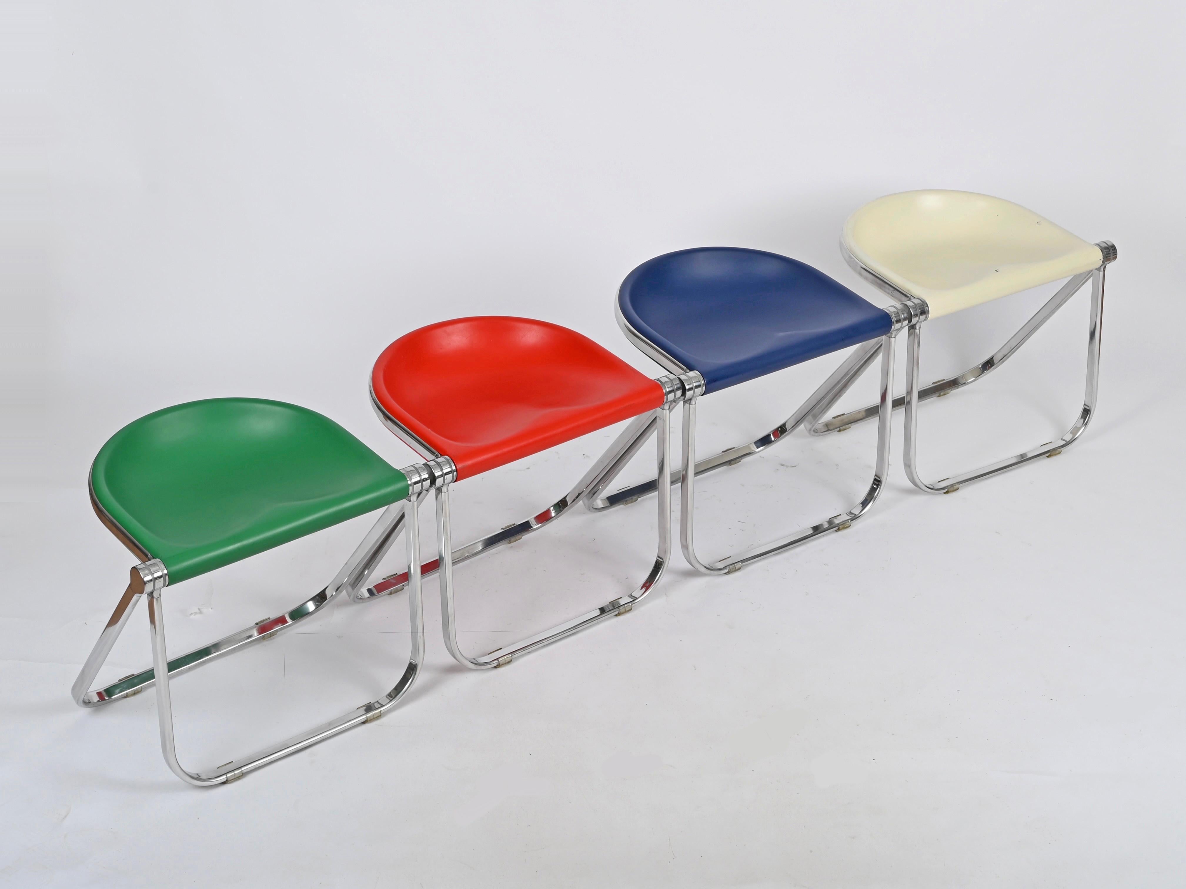 Ensemble de 4 tabourets pliants 
