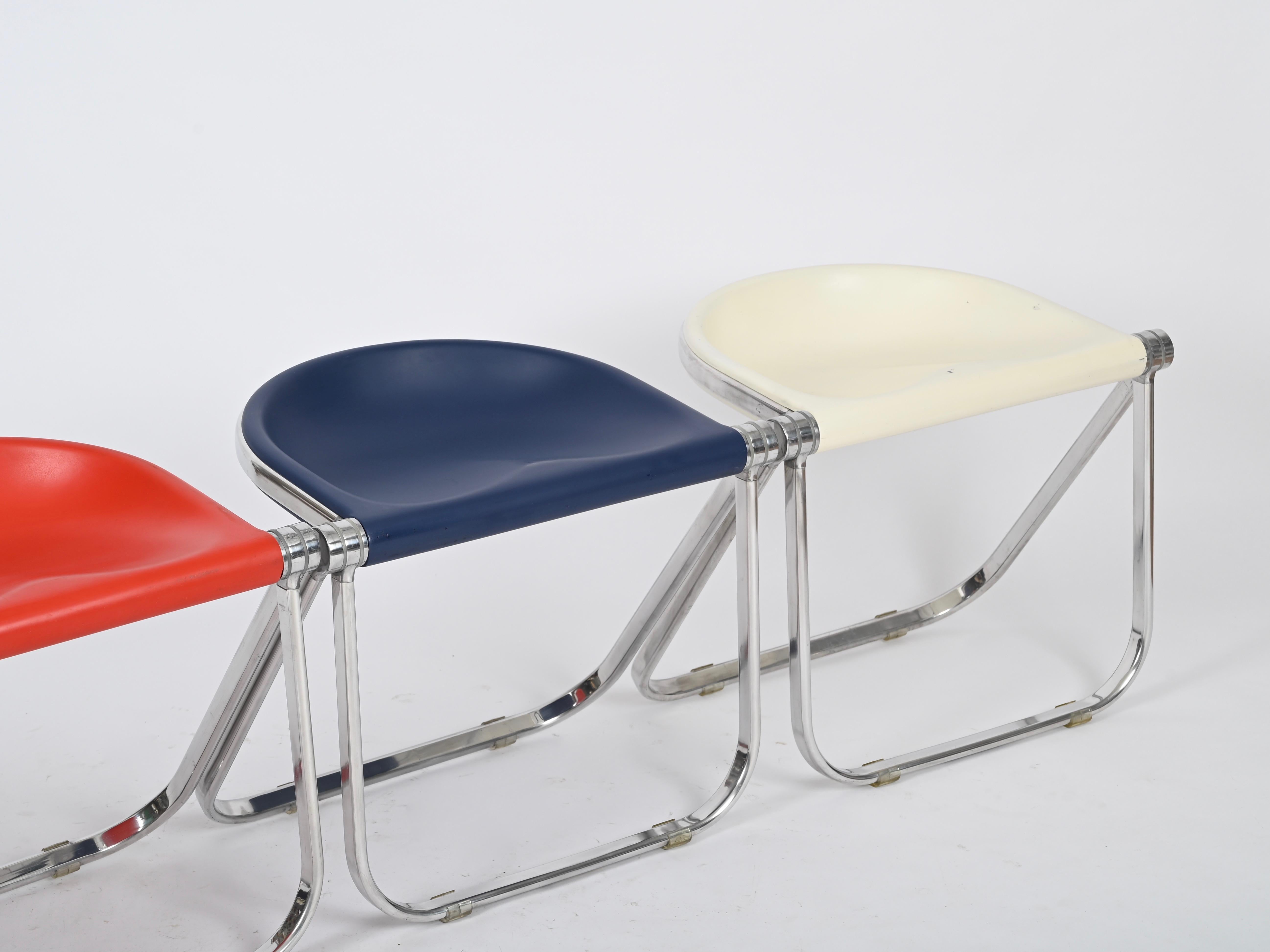 italien Ensemble de 4 tabourets pliants 