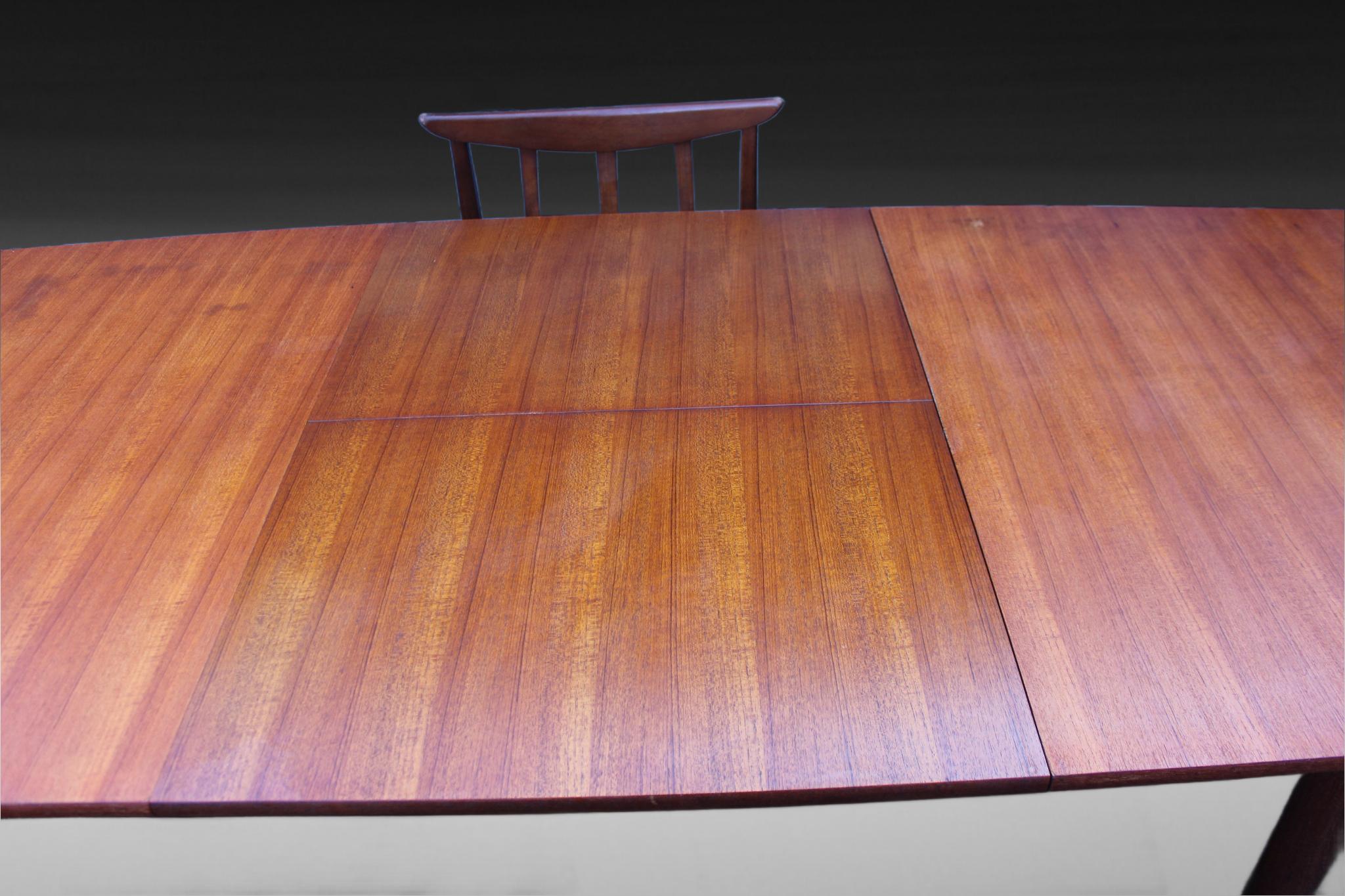 G Plan Brasilia Chairs and Younger Dining Table For Sale 5