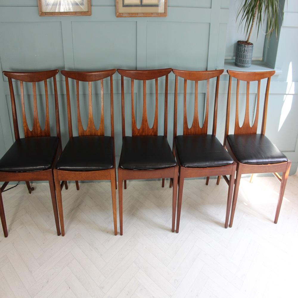 G Plan Brasilia Chairs and Younger Dining Table For Sale 12