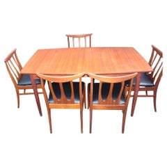 G Plan Brasilia Chairs and Younger Dining Table