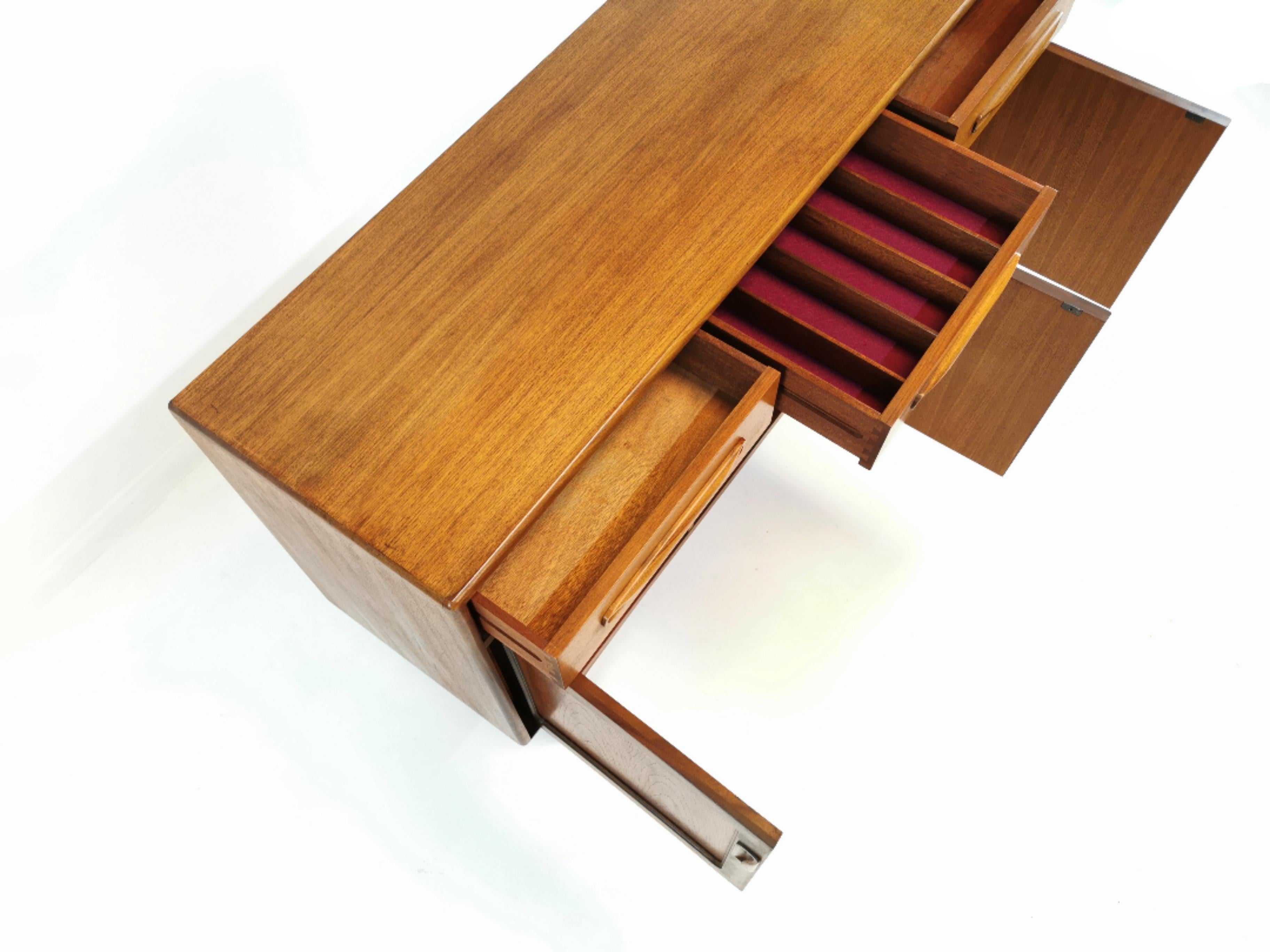 Mid-Century Modern G Plan by V B Wilkins Teak Mid Century Sideboard Vintage Retro, 1960s