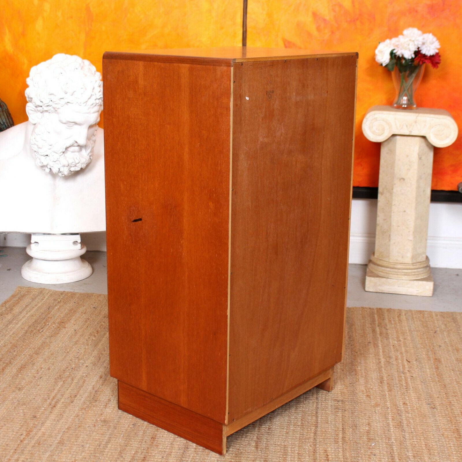 G Plan Chest Of Drawers Teak Fresco Tallboy In Good Condition For Sale In Newcastle upon Tyne, GB