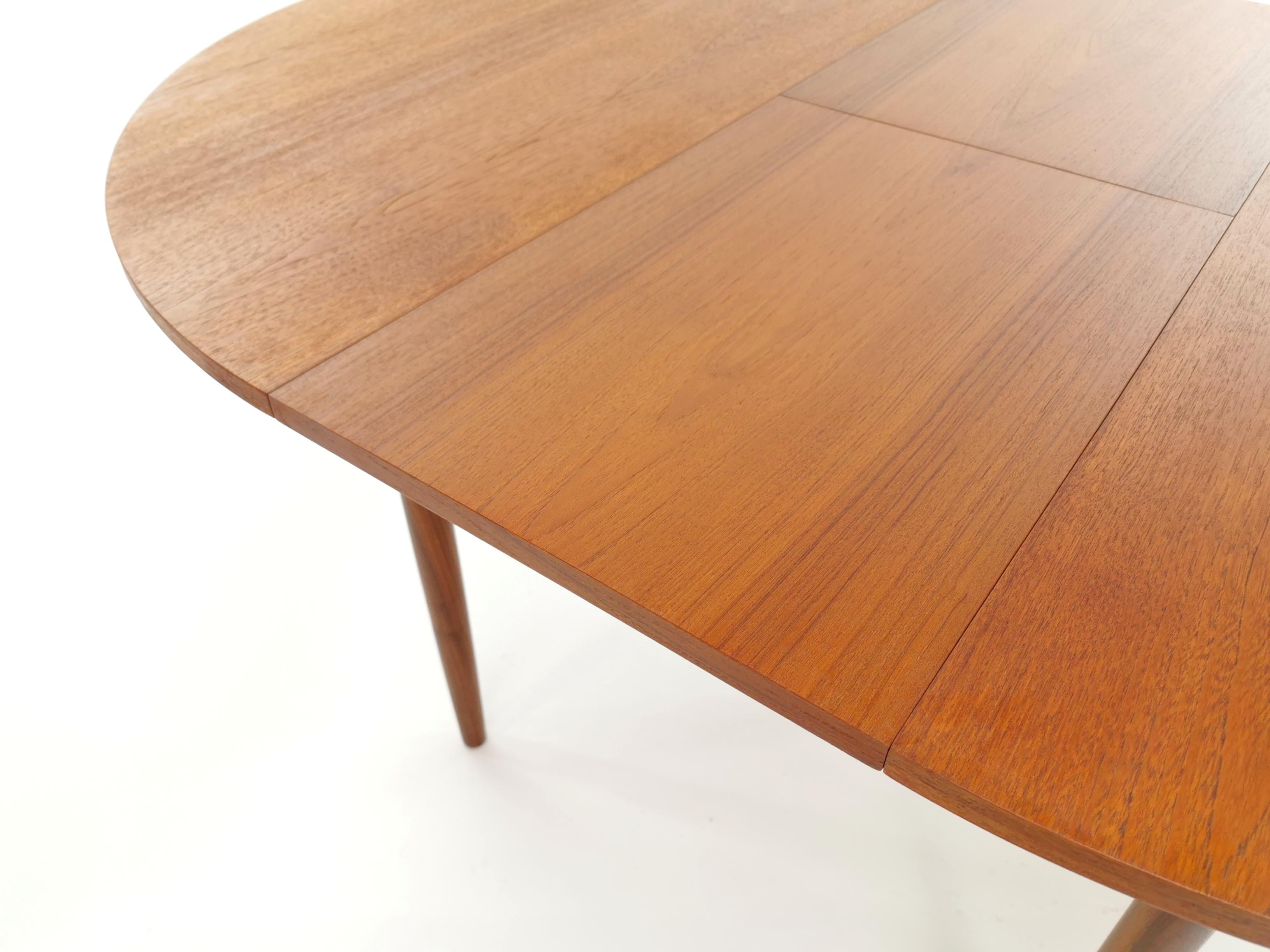 Mid-Century Modern G Plan E Gomme Teak Extendable Dining Table 1960s Midcentury Vintage