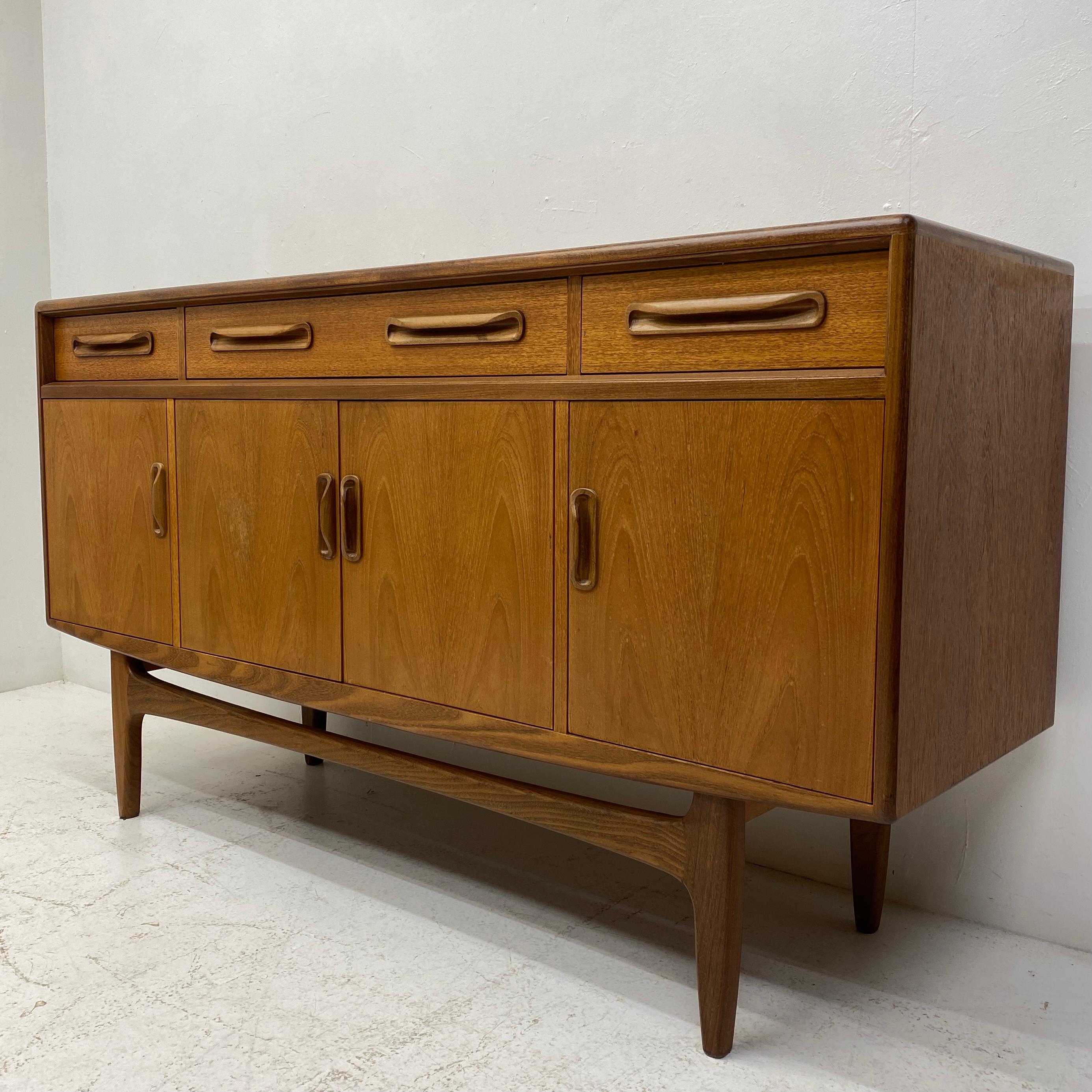 Mid-Century Modern G Plan Fresco Compact Sideboard