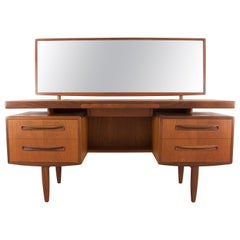 Vintage G-Plan "Fresco" Dressing Table or Desk by Victor Wilkins, circa 1960