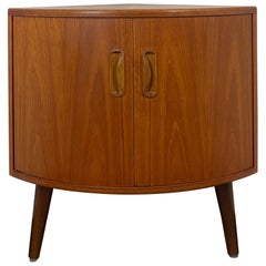 G Plan Fresco Mid-Century Modern Teak Corner Cabinet