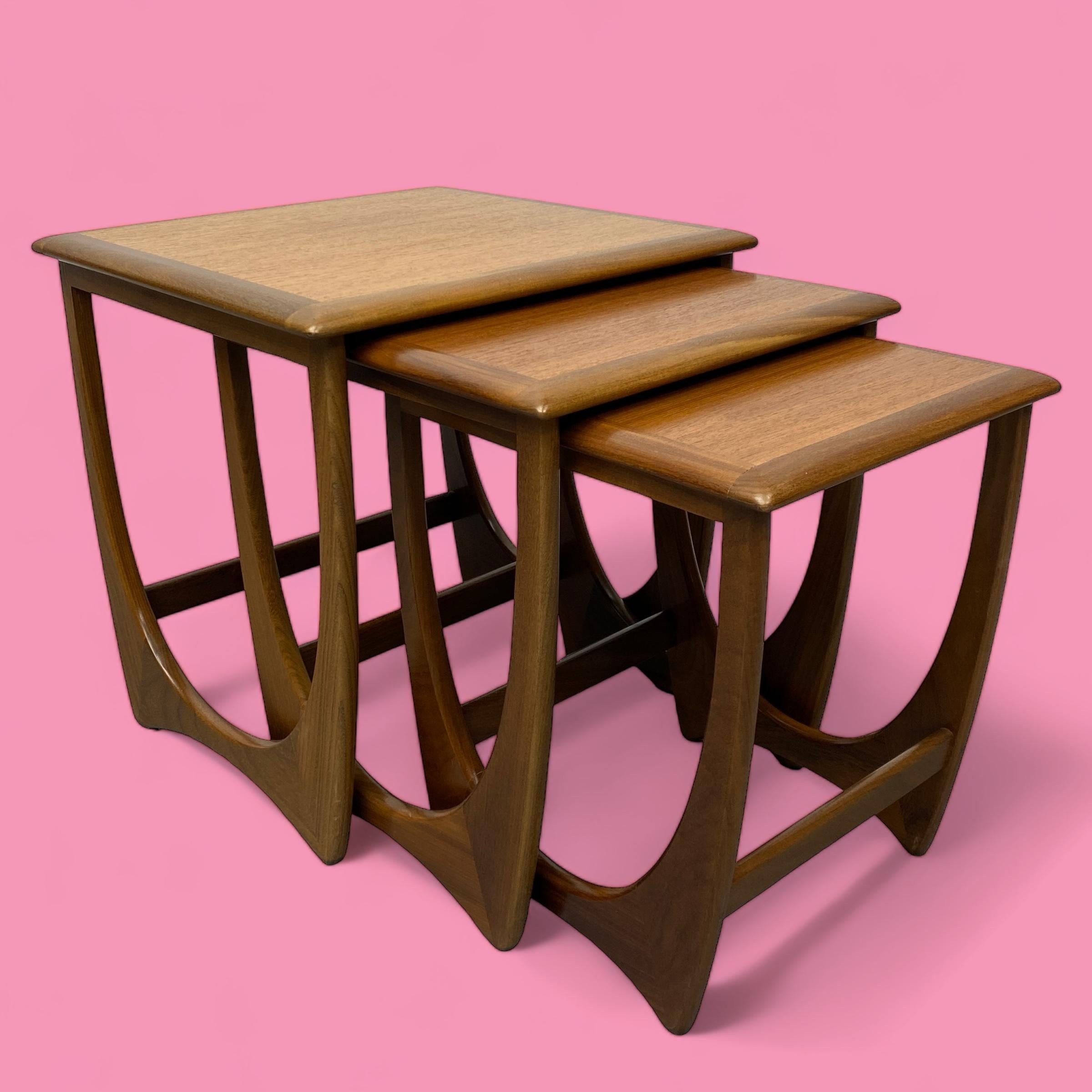Teak G Plan Fresco Nesting Tables