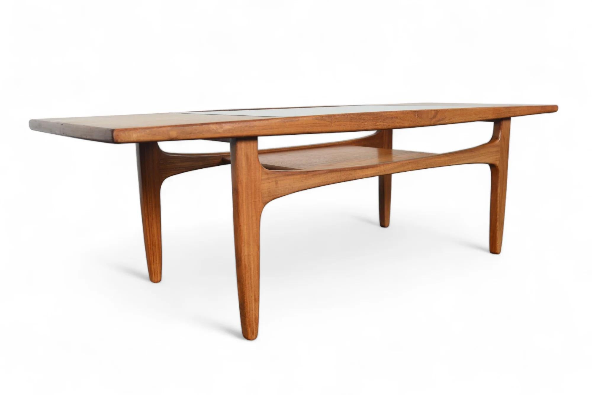 Mid-Century Modern G Plan Fresco Surfboard Coffee Table In Teak #3 For Sale