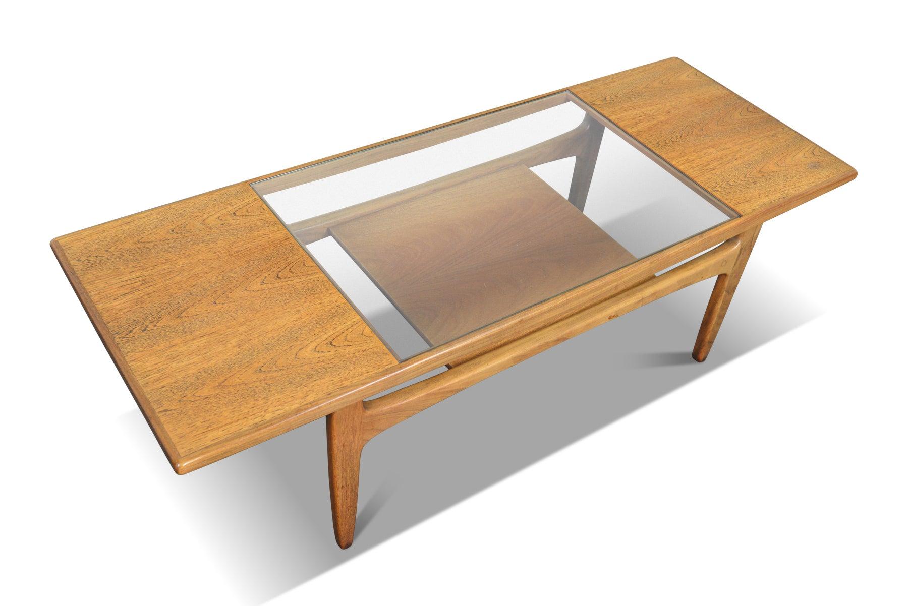 Mid-Century Modern G Plan Fresco Teak Surfboard Coffee Table #1