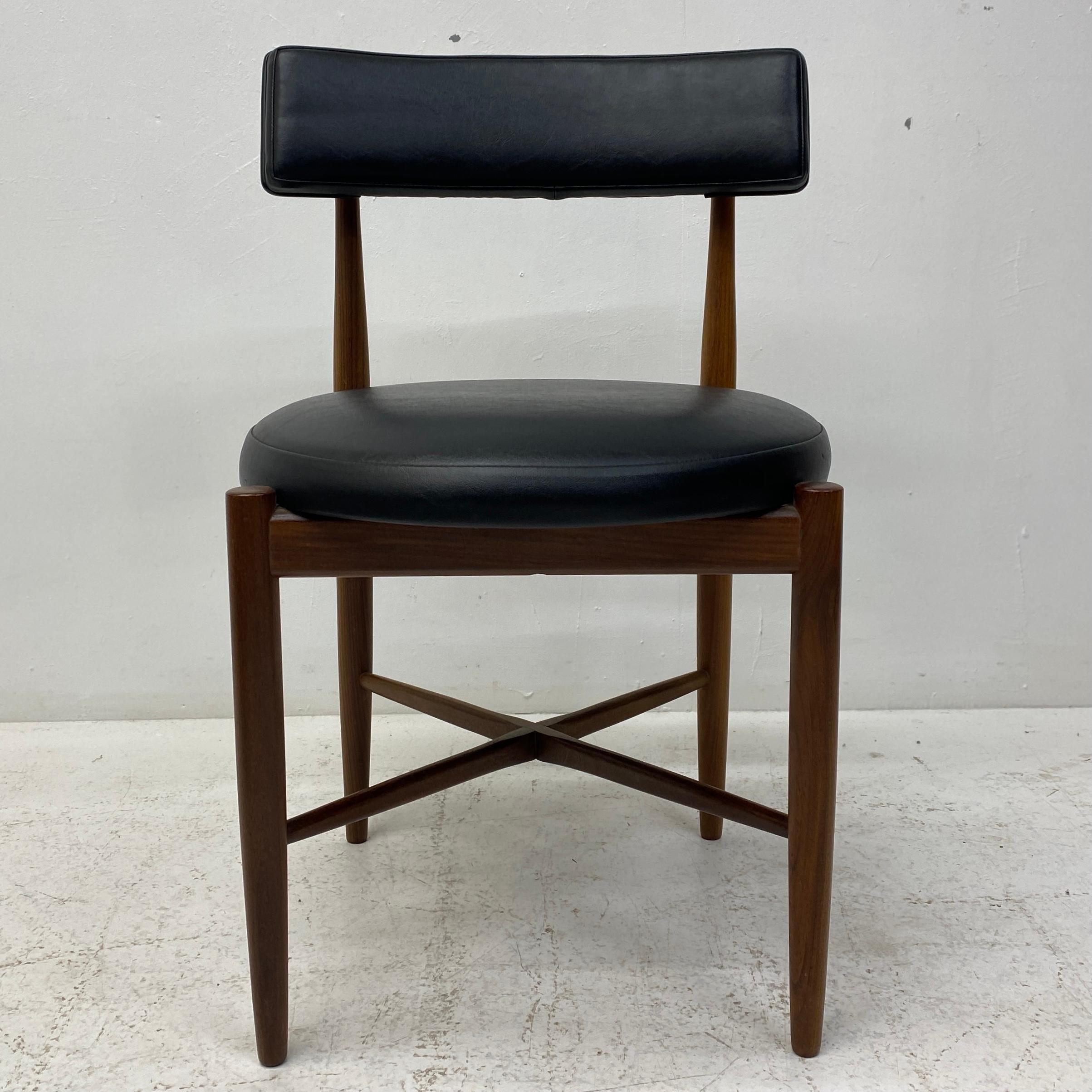 Mid-20th Century G Plan Kofod Larsen Dining Chairs Six