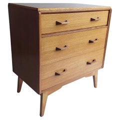 G Plan Mid-Century Brandon E Gomme Chest of Drawers Oak 50s Used