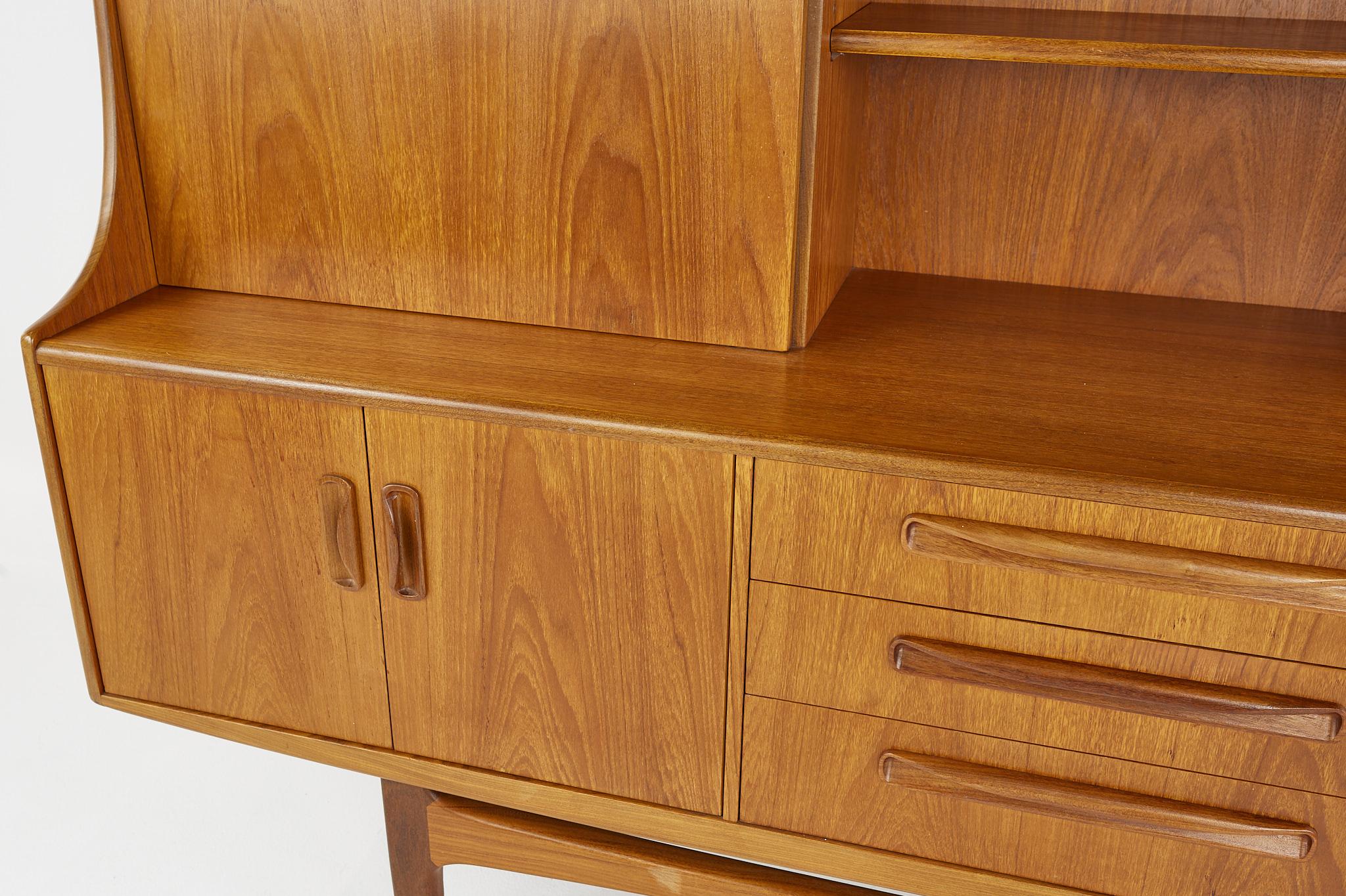 Late 20th Century G Plan Mid Century Teak Credenza Bar Cocktail Cabinet