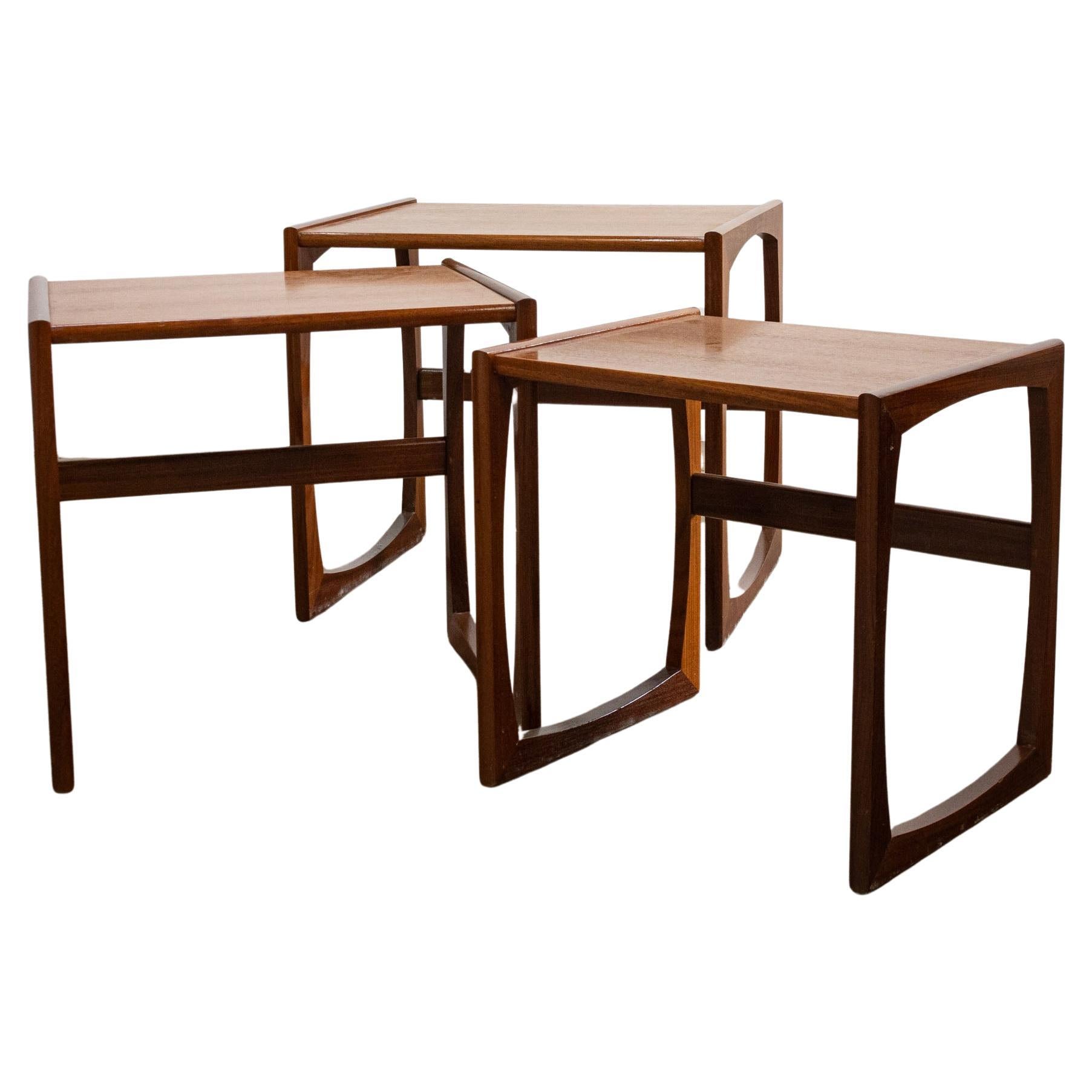 G Plan Furniture Nesting Tables and Stacking Tables