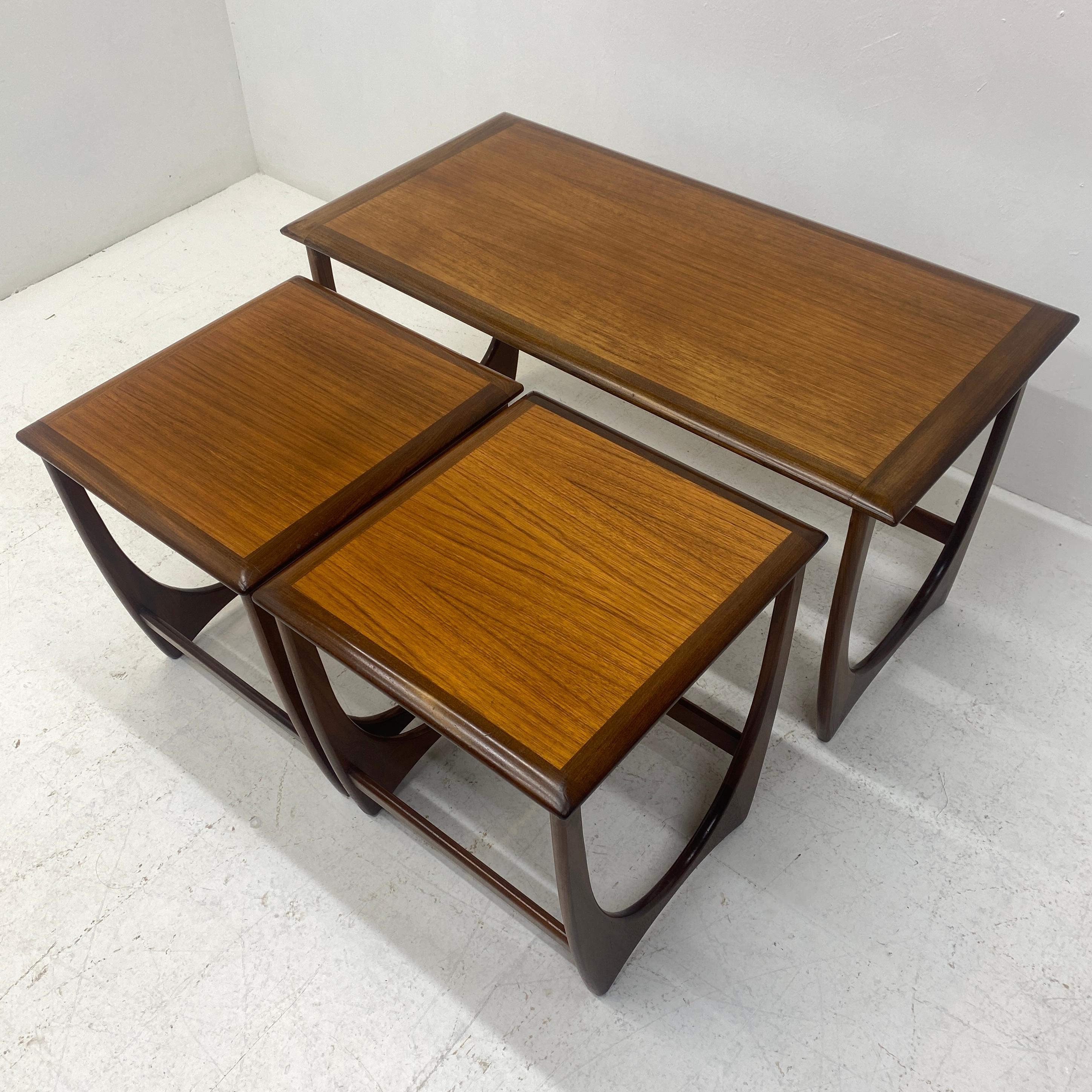Late 20th Century G Plan Nesting Tables