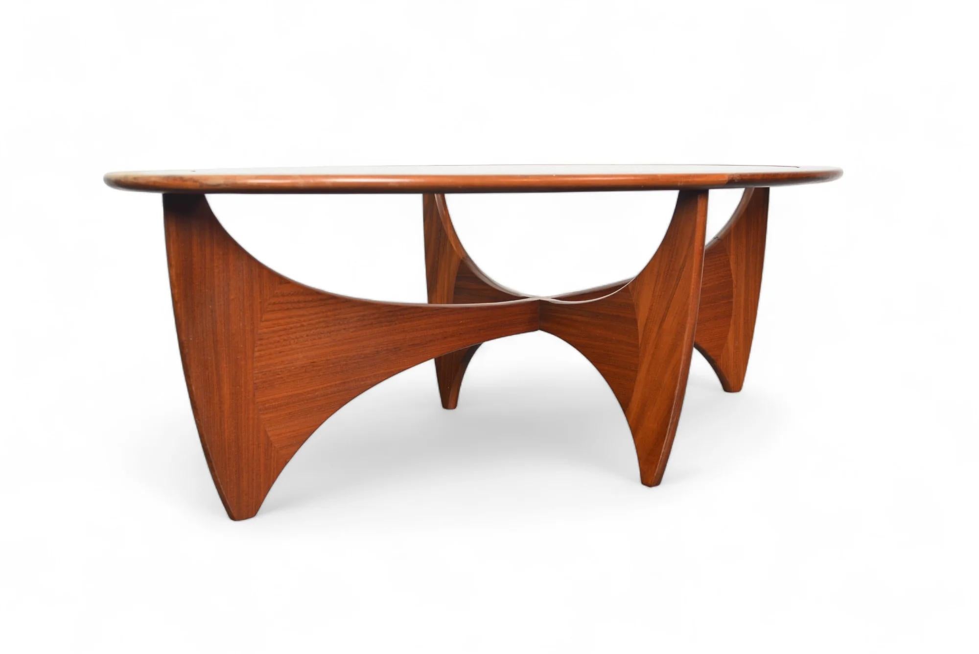 Mid-Century Modern G Plan Oval Astro Coffee Table #1 For Sale