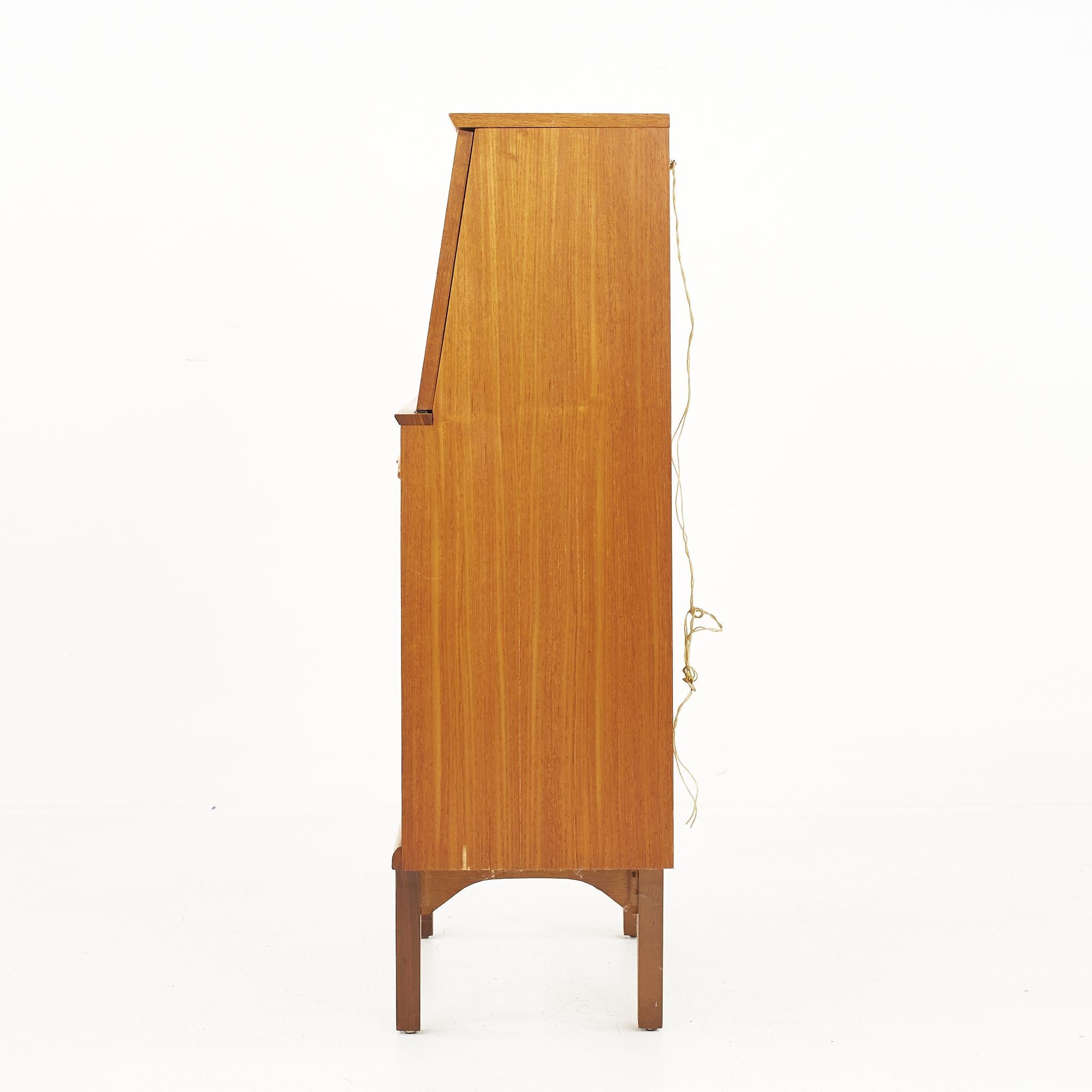 Danish G Plan Style Mid Century Teak Bar Cabinet