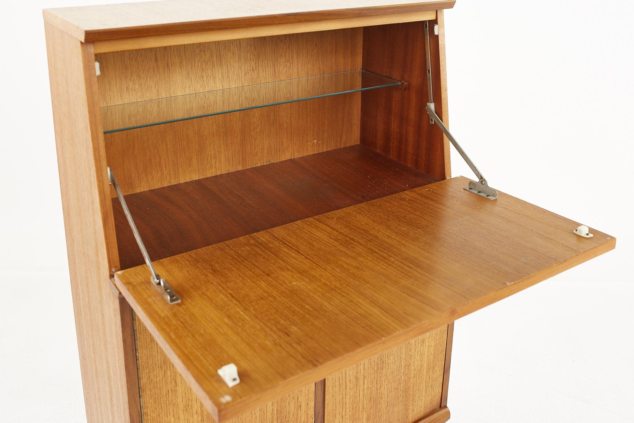 G Plan Style Mid Century Teak Bar Cabinet 1