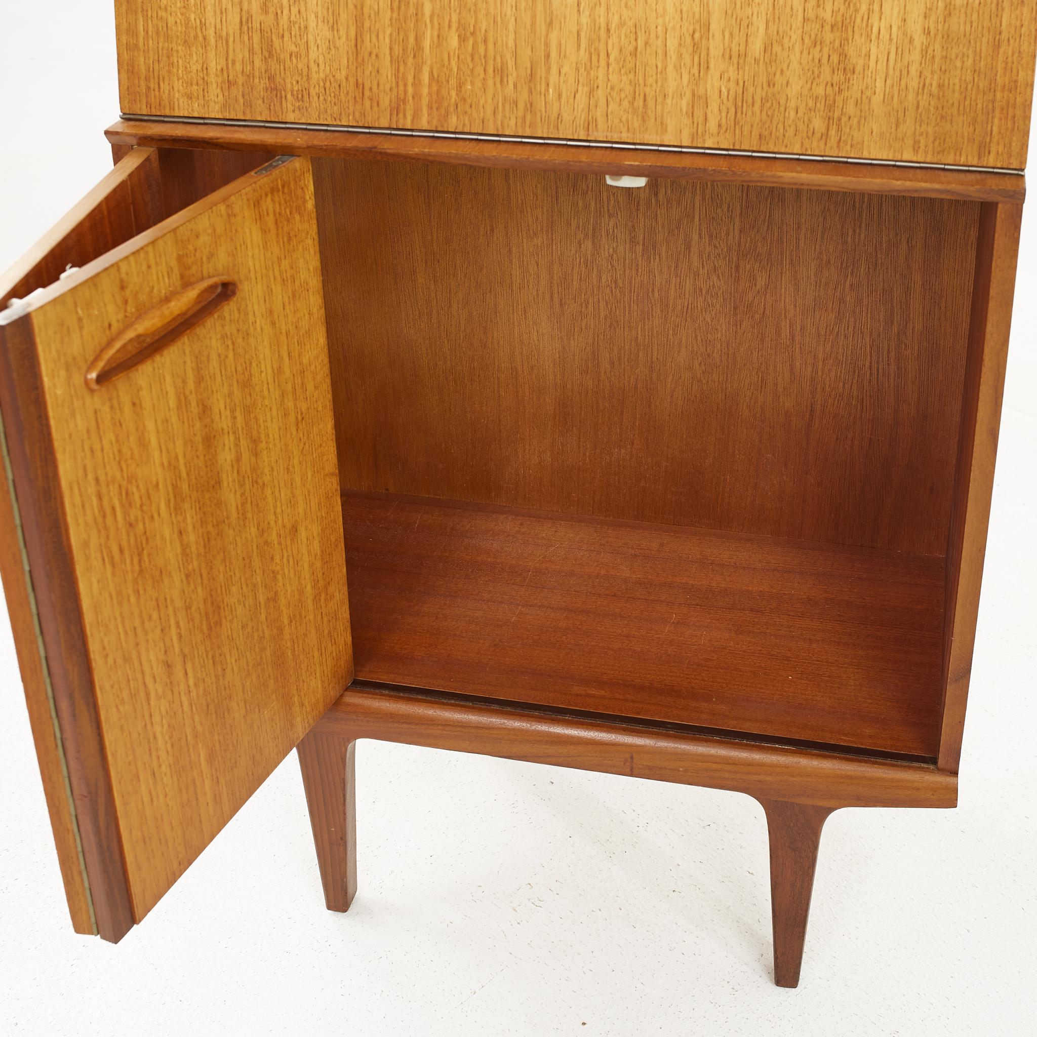 G Plan Style Mid Century Teak Bar Cabinet 2