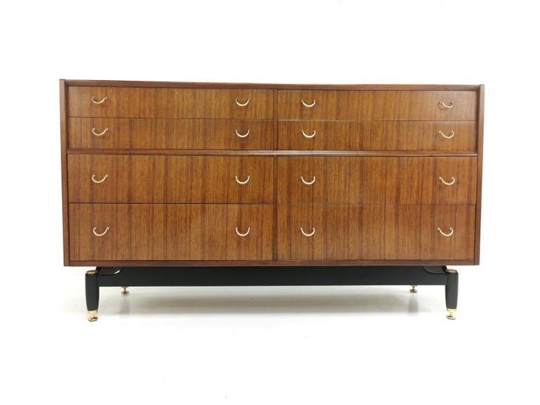 G Plan Teak E Gomme Tola Chest Of Drawers Vintage Midcentury At