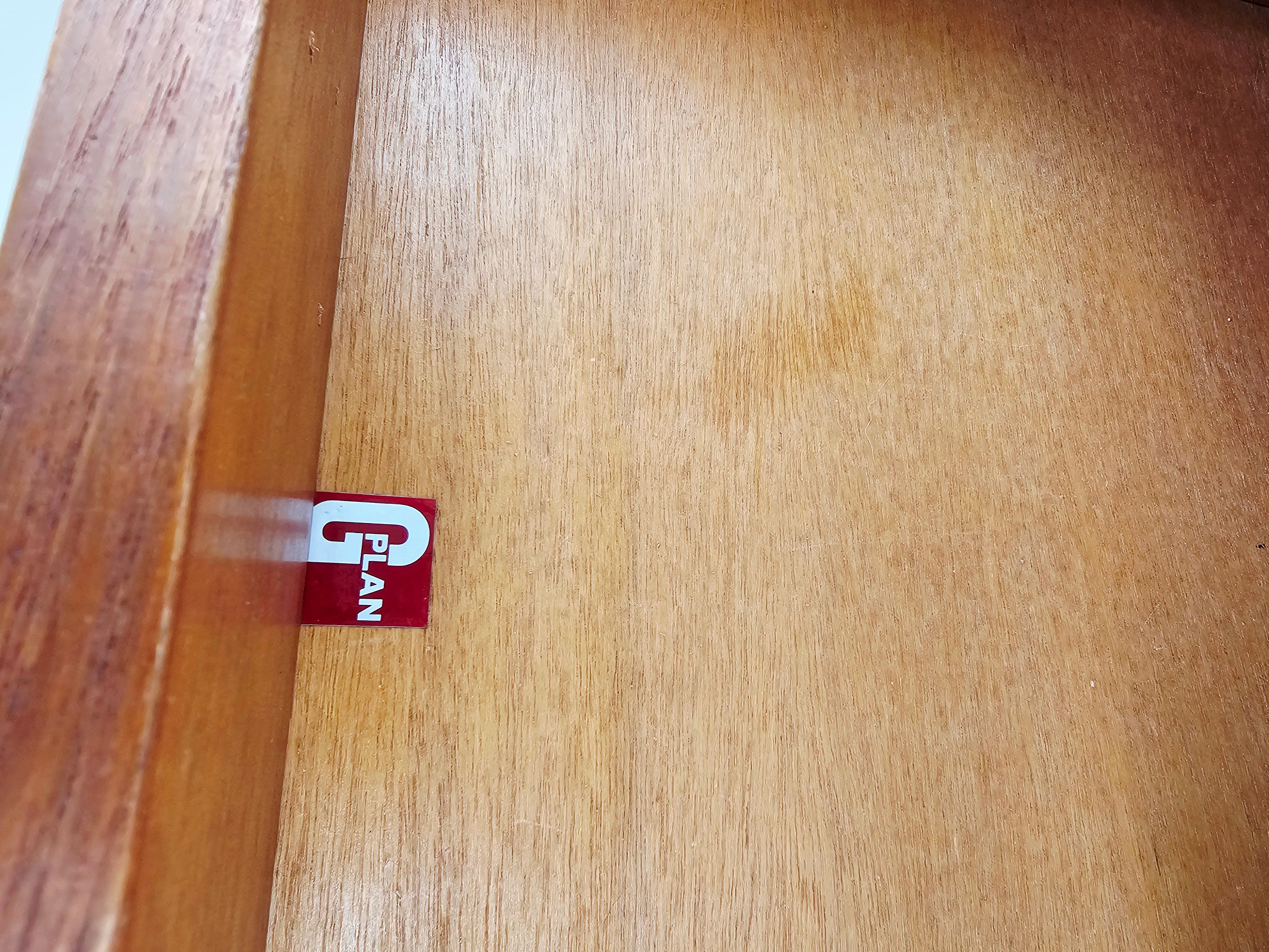 G Plan Teak Floating Nightstands/ End Tables For Sale 4