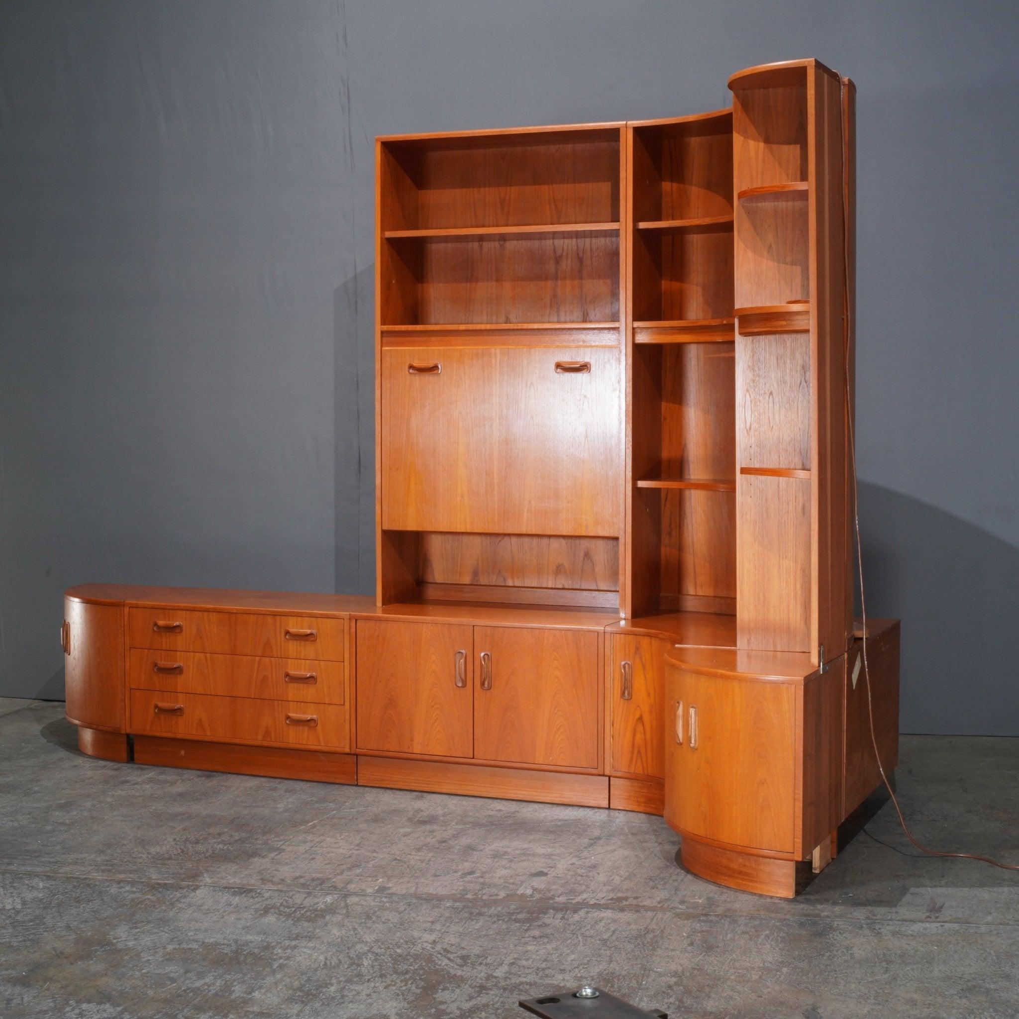 G Plan Teak Modular Wall Unit 1