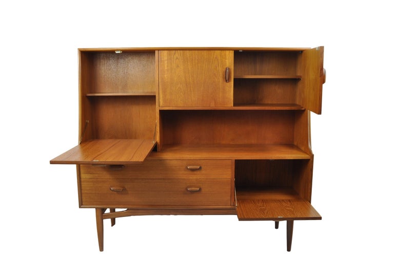 GPlan Teak Sideboard at 1stDibs g plan highboard, g plan sideboard drinks g