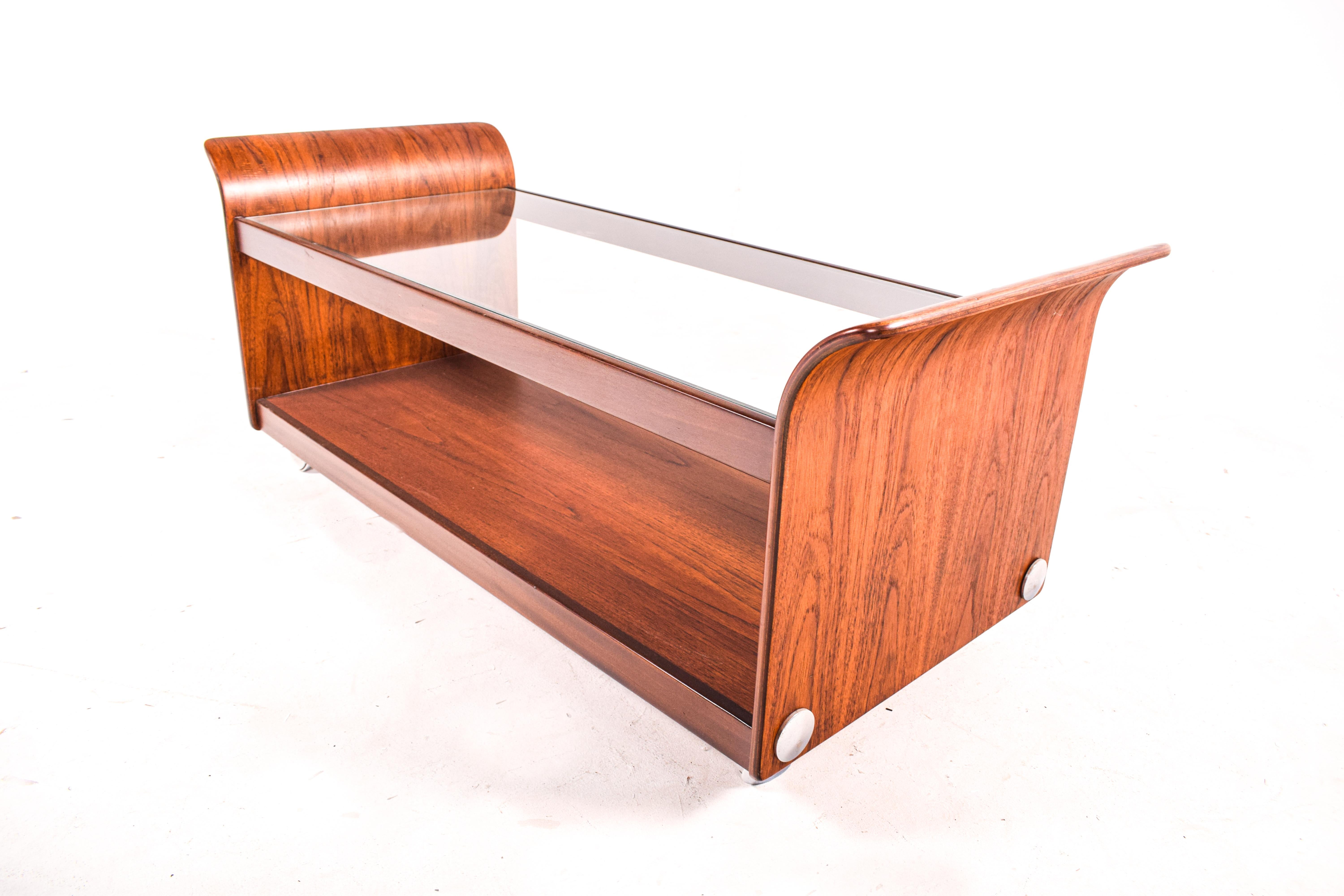 Mid-Century Modern Table basse Tulip Glass G-Plan, 1970 en vente