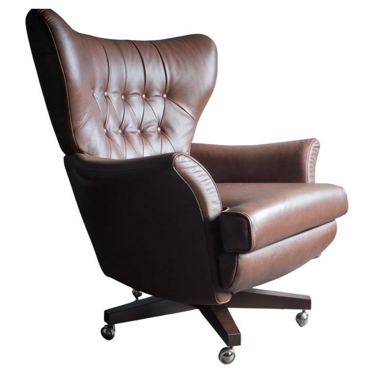 G Plan Vintage ReIssue Model 62 Chair and Stool For Sale at 1stDibs