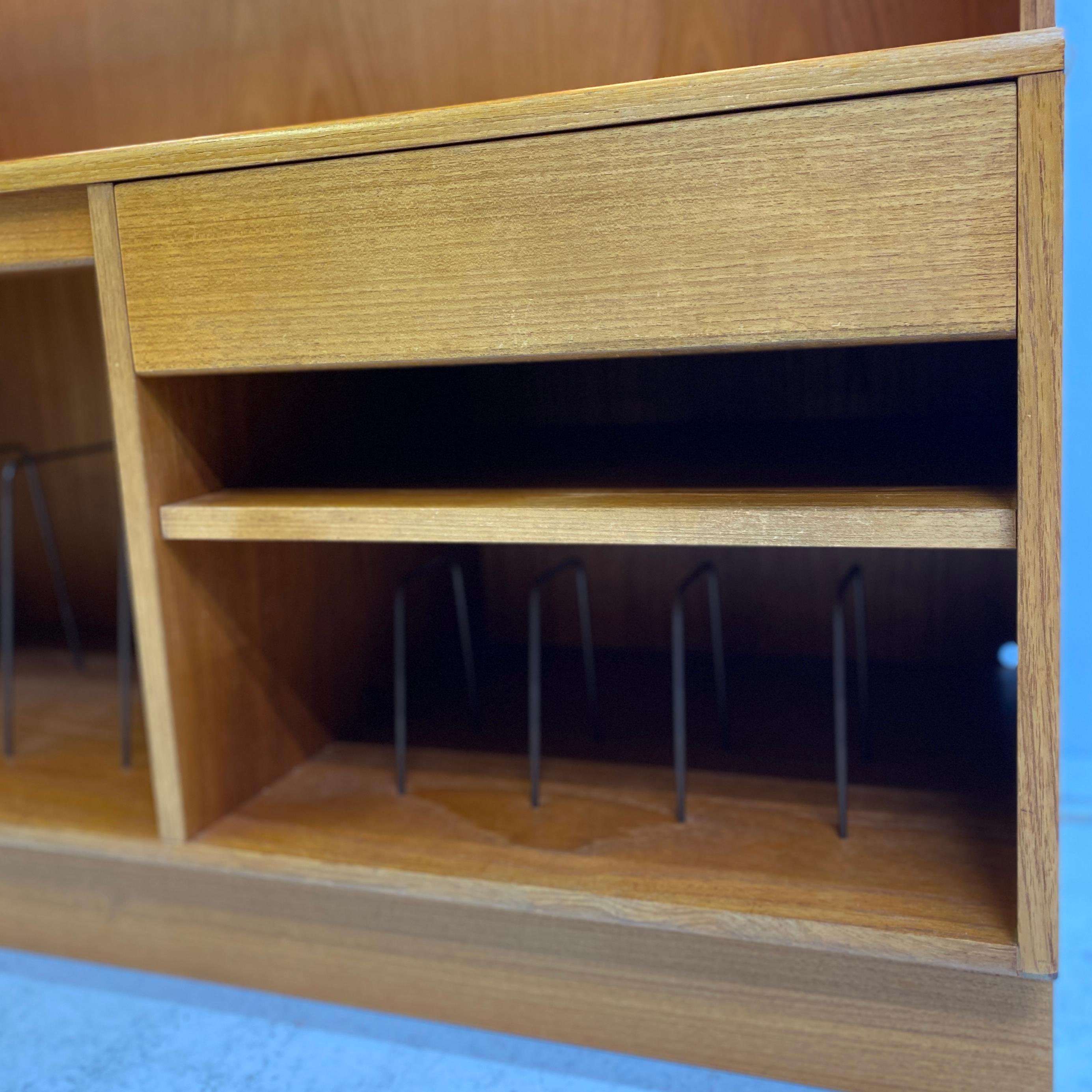 G Plan Wall Unit Decks & Vinyl Cabinet 1