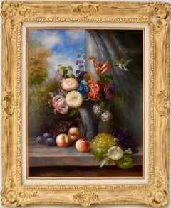 Nature morte au colibri