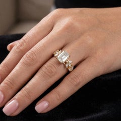 G/SI 2.64Ct Natural Diamond Wedding Ring in 14 Karat Solid Yellow Gold