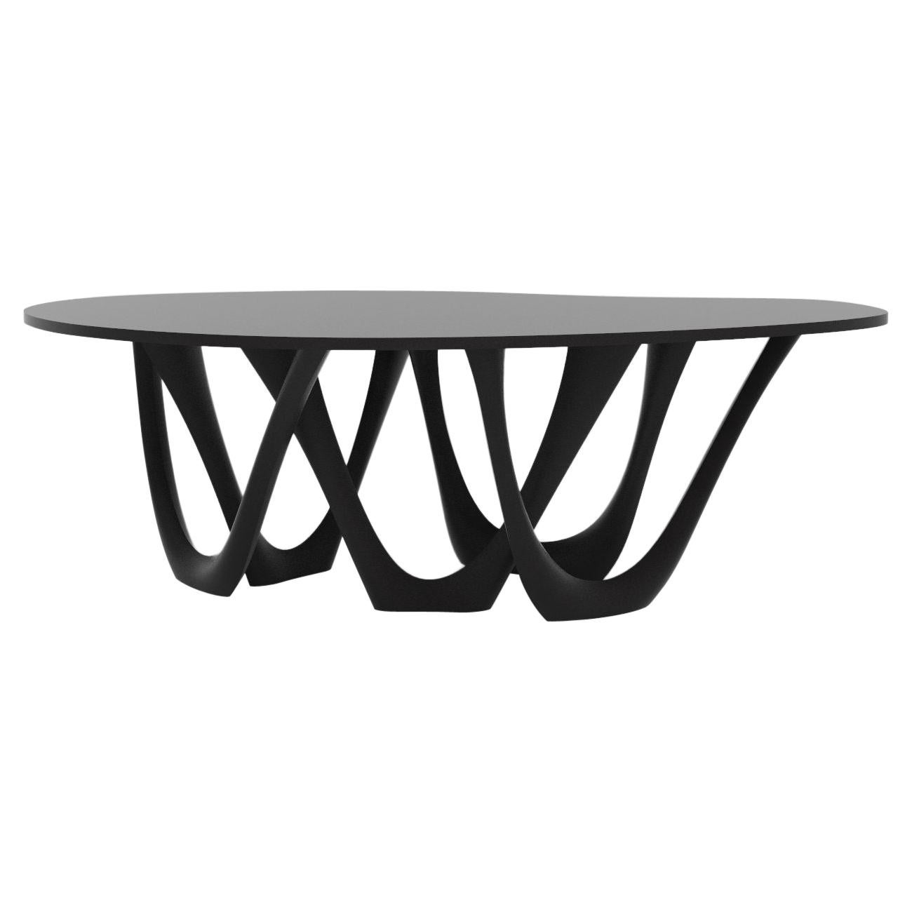 Table G-Table B de Zieta, noire « personnalisable » en vente