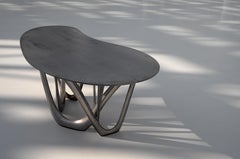 G-Table BC von Zieta, gebürsteter Edelstahl „Customizable“