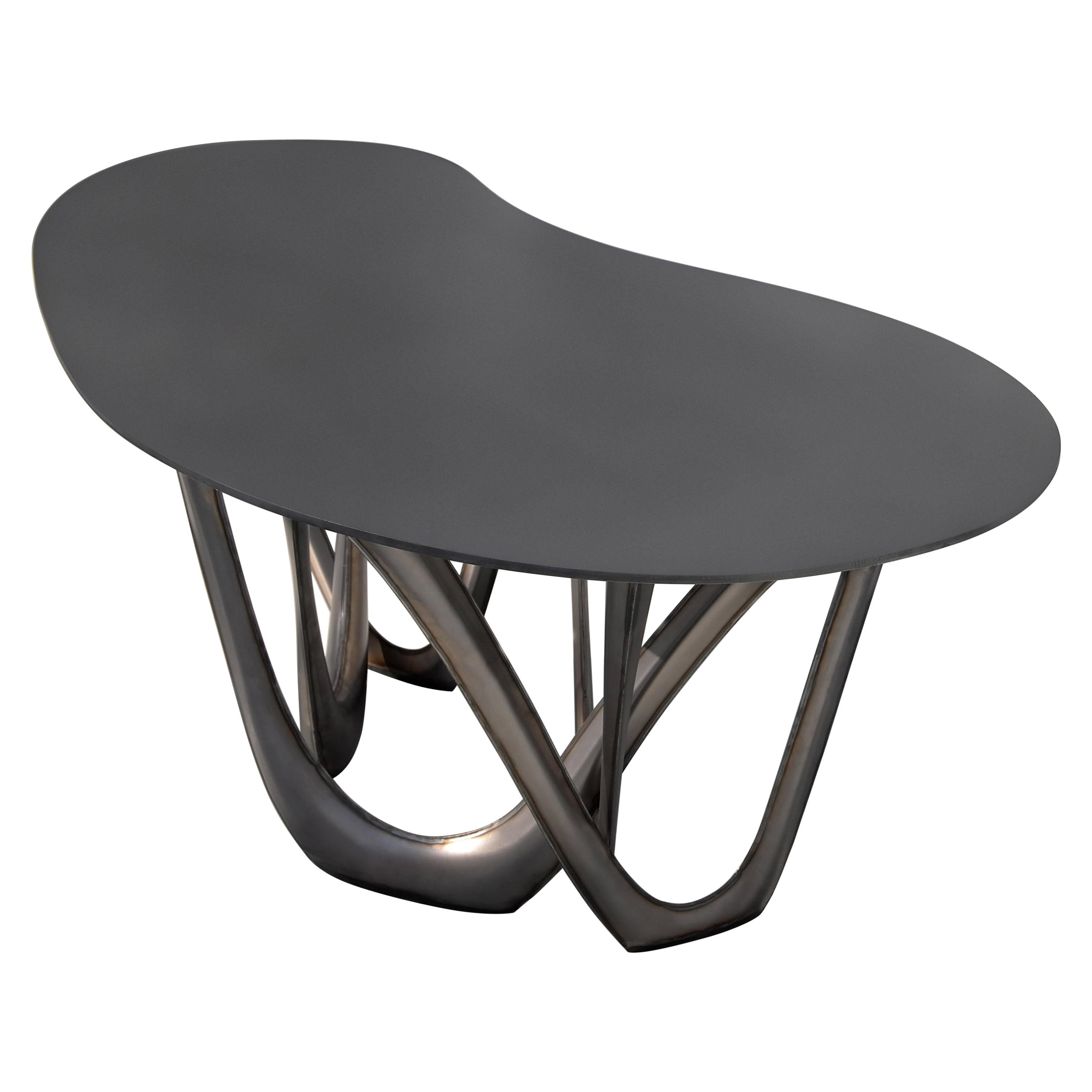 G-Table BC by Zieta, Brushed Stainless Steel 'Customizable' For Sale