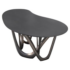 G-Table BC von Zieta, gebürsteter Edelstahl „Customizable“