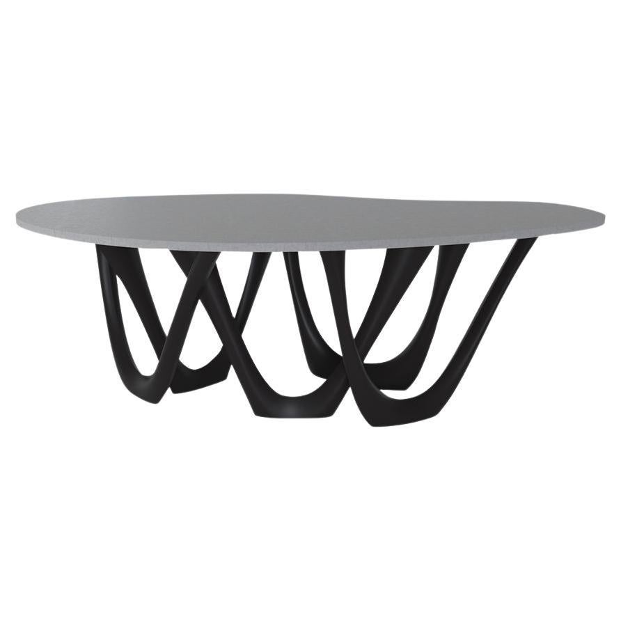 G-Table CS Concrete Graphite Grey Matt by Zieta For Sale