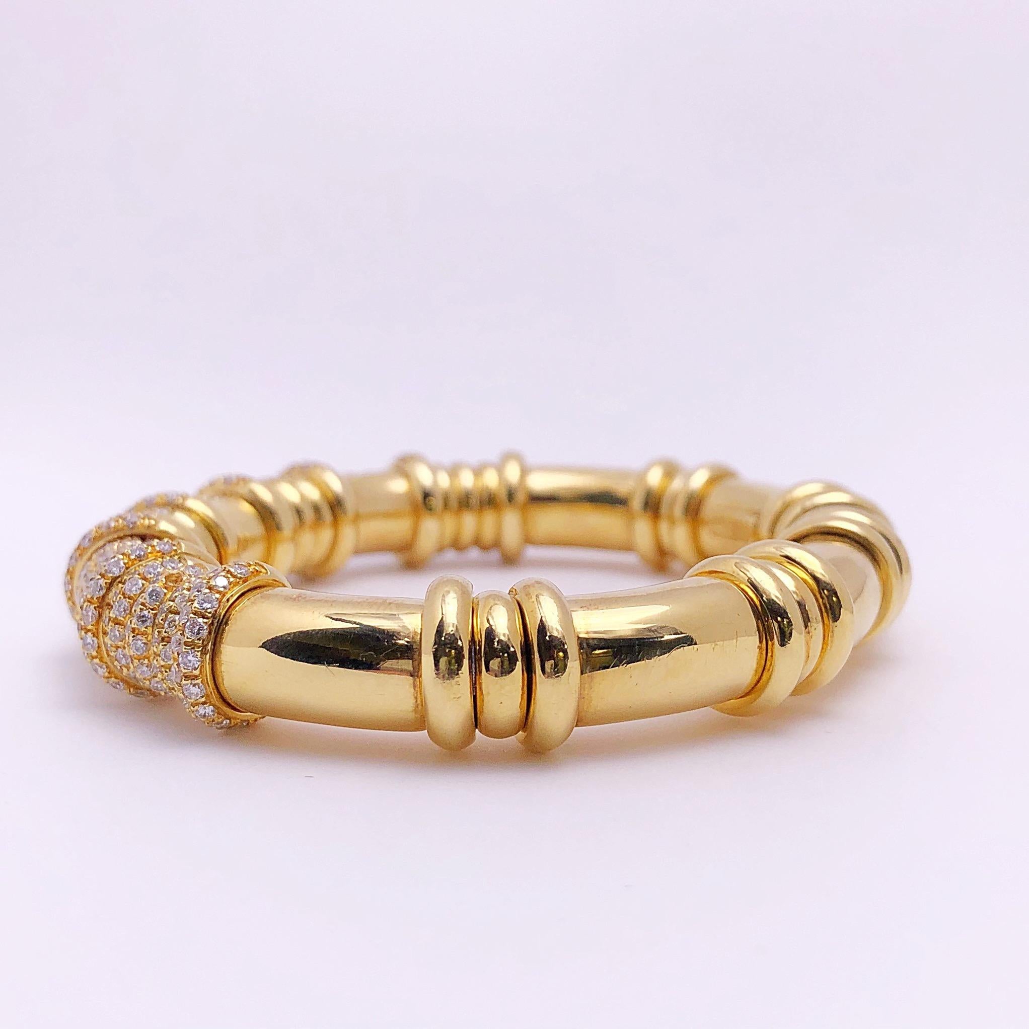 gold bangles 18 carat