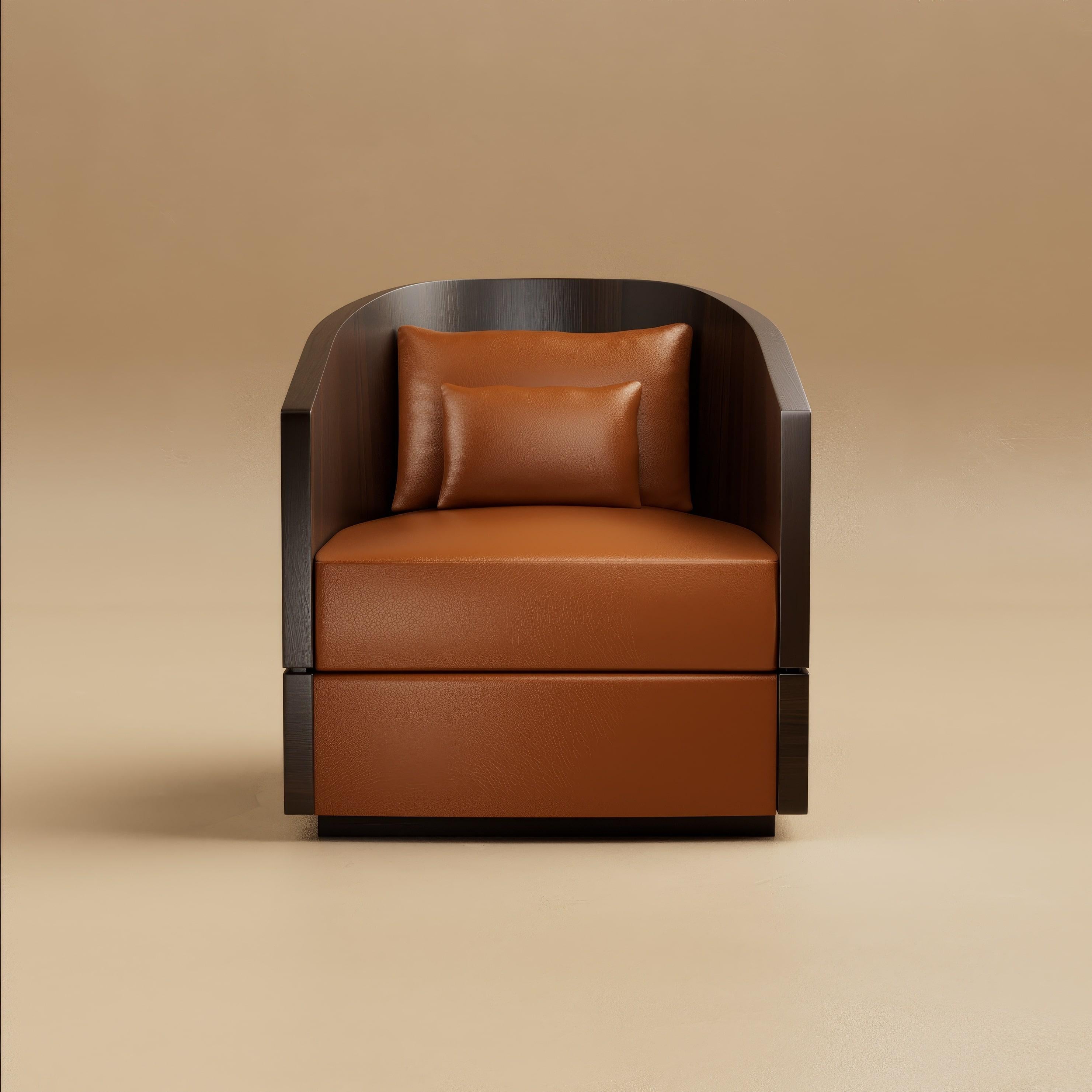 G.01 Silla Lounge / Nogal Ebonizado by Lusano Estadounidense en venta
