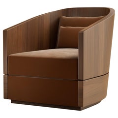 G.01 Lounge Chair / Natural Walnut by Lusano