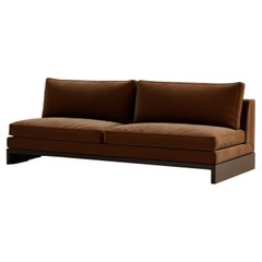 G.02 Armless Sofa / Ebonized Walnut by Lusano
