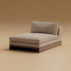 G.03 Chaise sin brazos / Nogal natural by Lusano