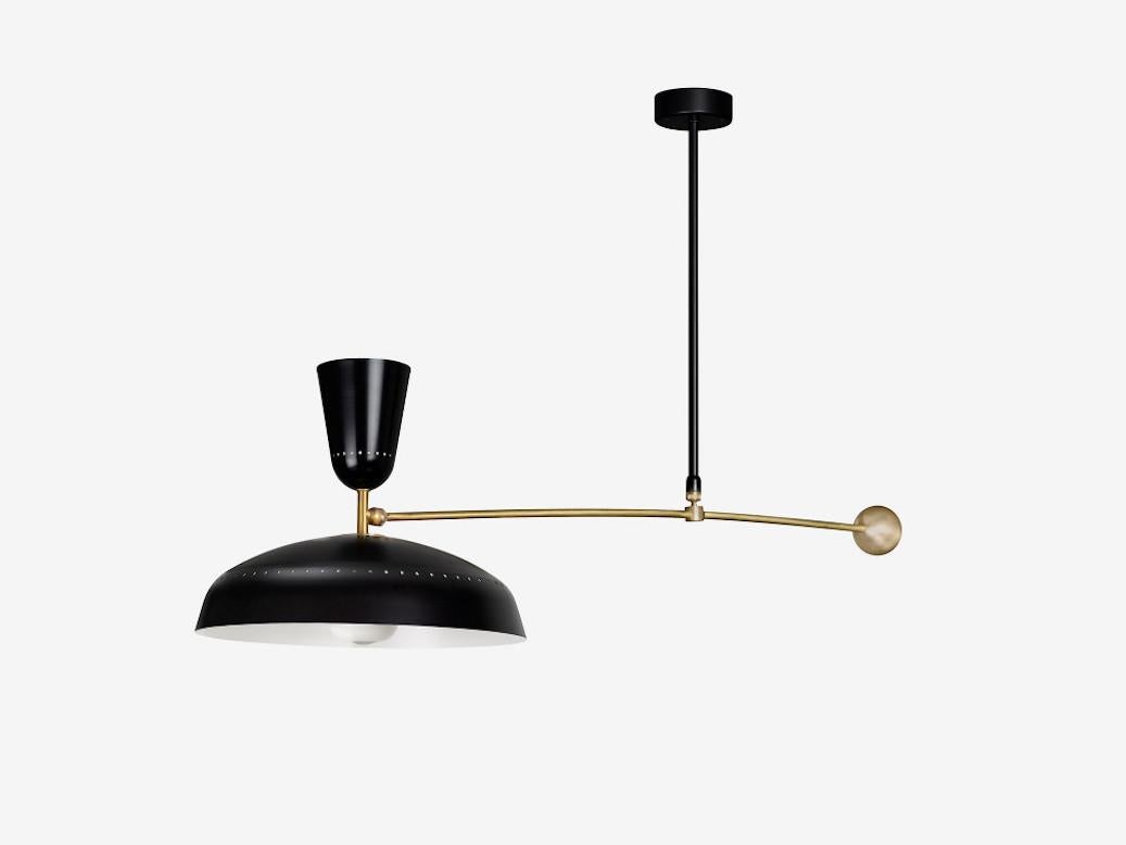 French G1 Suspension Light by Pierre Guariche